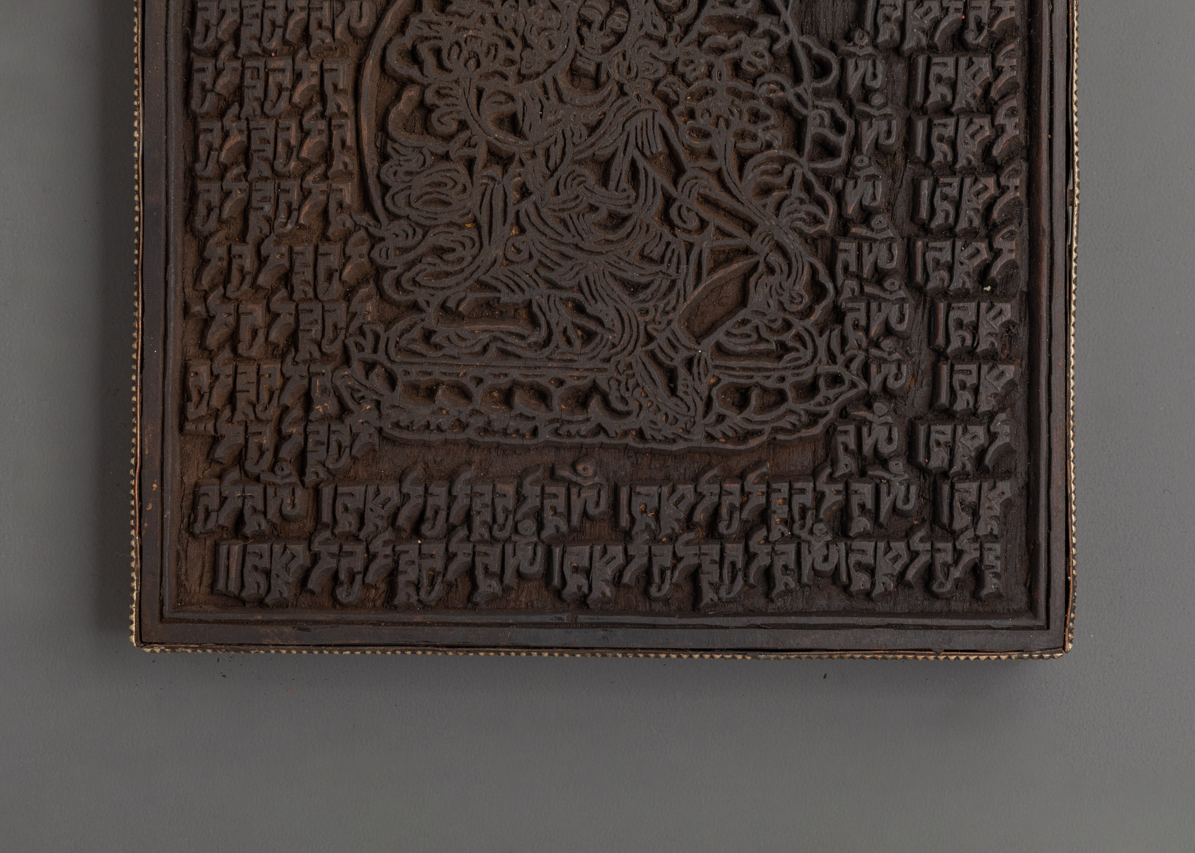 Handcrafted Tibetan Ritual Stamp | Green Tara Carving