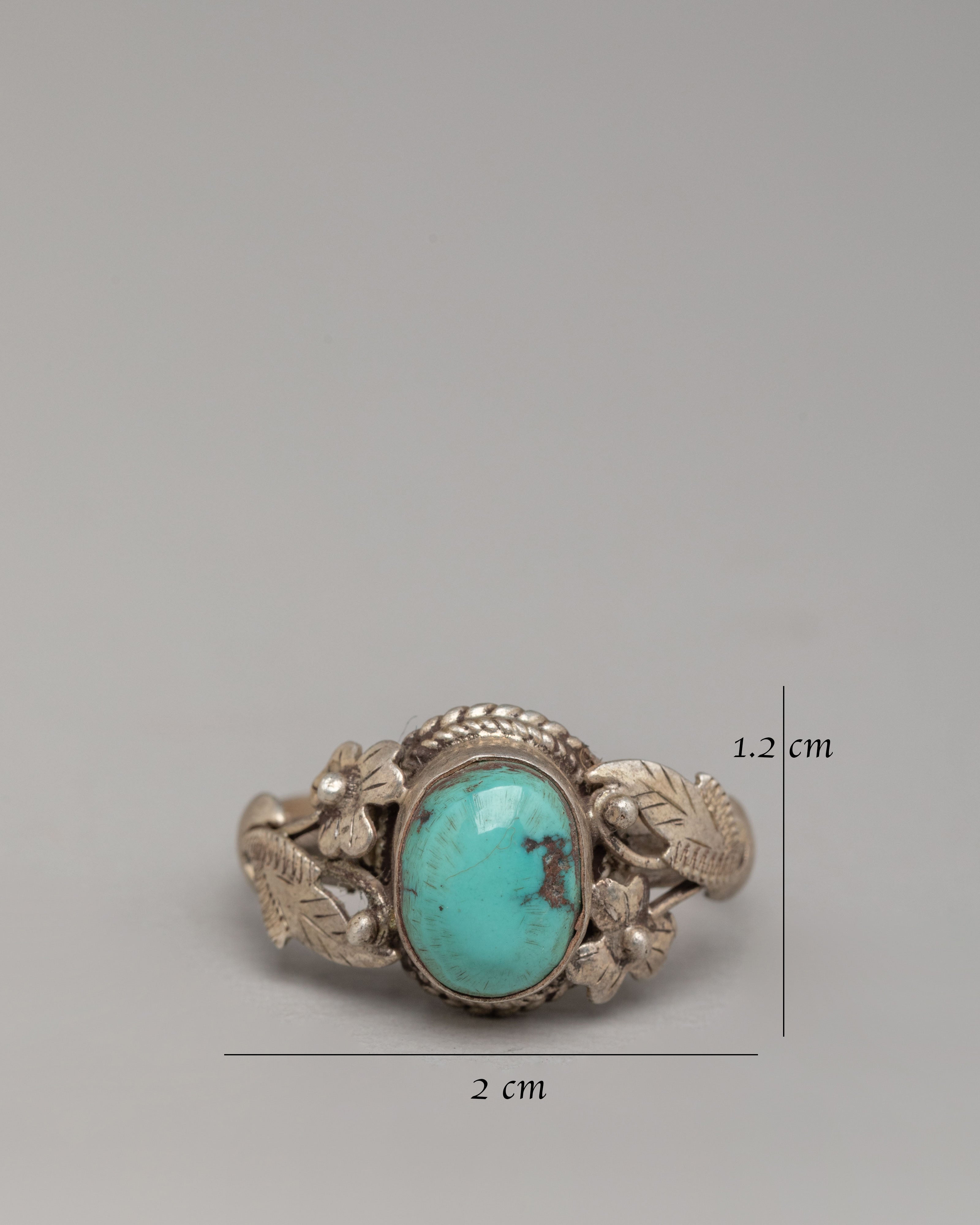Decorative Tibetan Ring | Spiritual Protection Ring