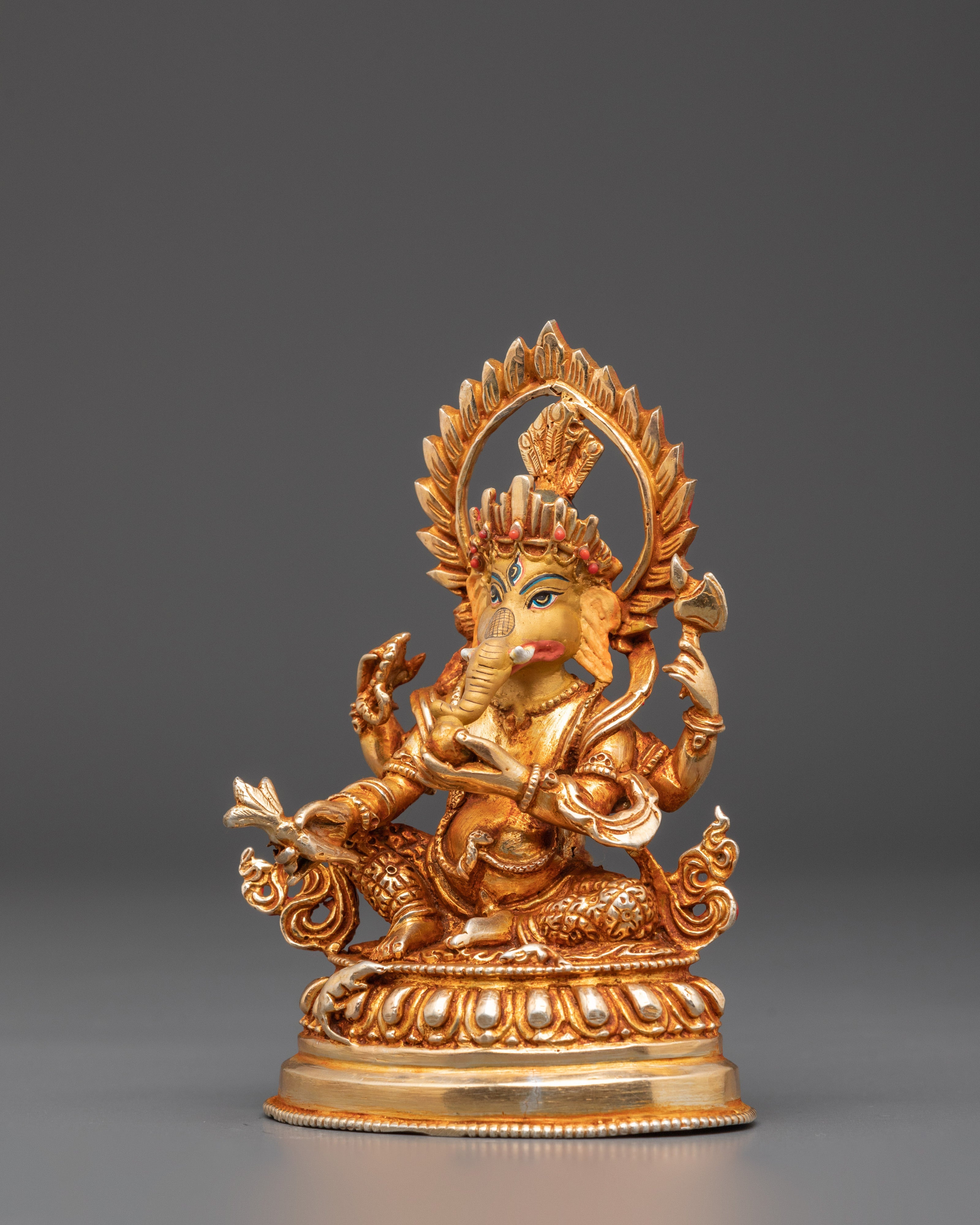 Handmade Sculpture of Ganesh | Idol for Prosperity, Wisdom & Spiritual Blessings