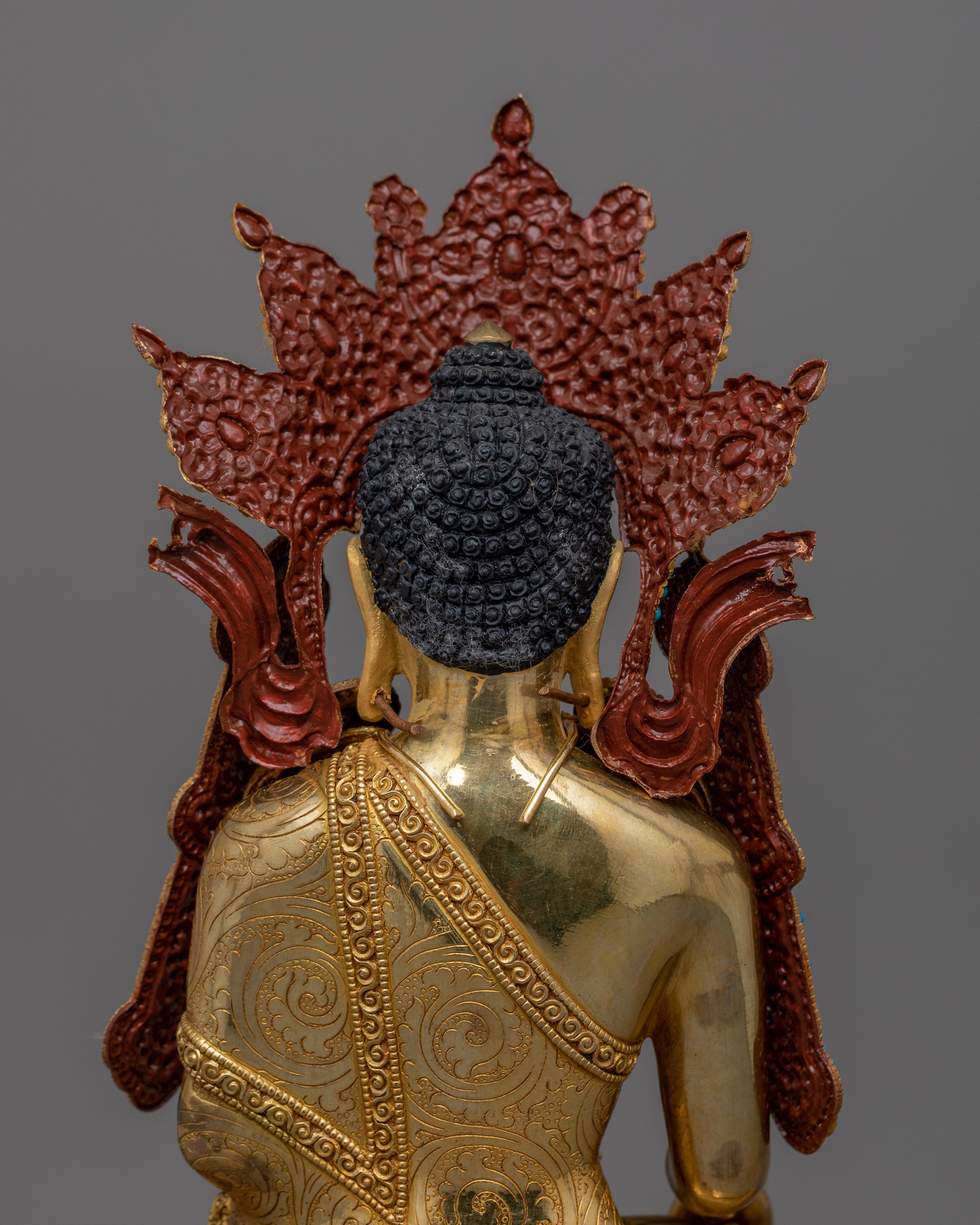 Himalayan Siddhartha Gautama with Crown Sculpture | The Buddha of Enlightenment