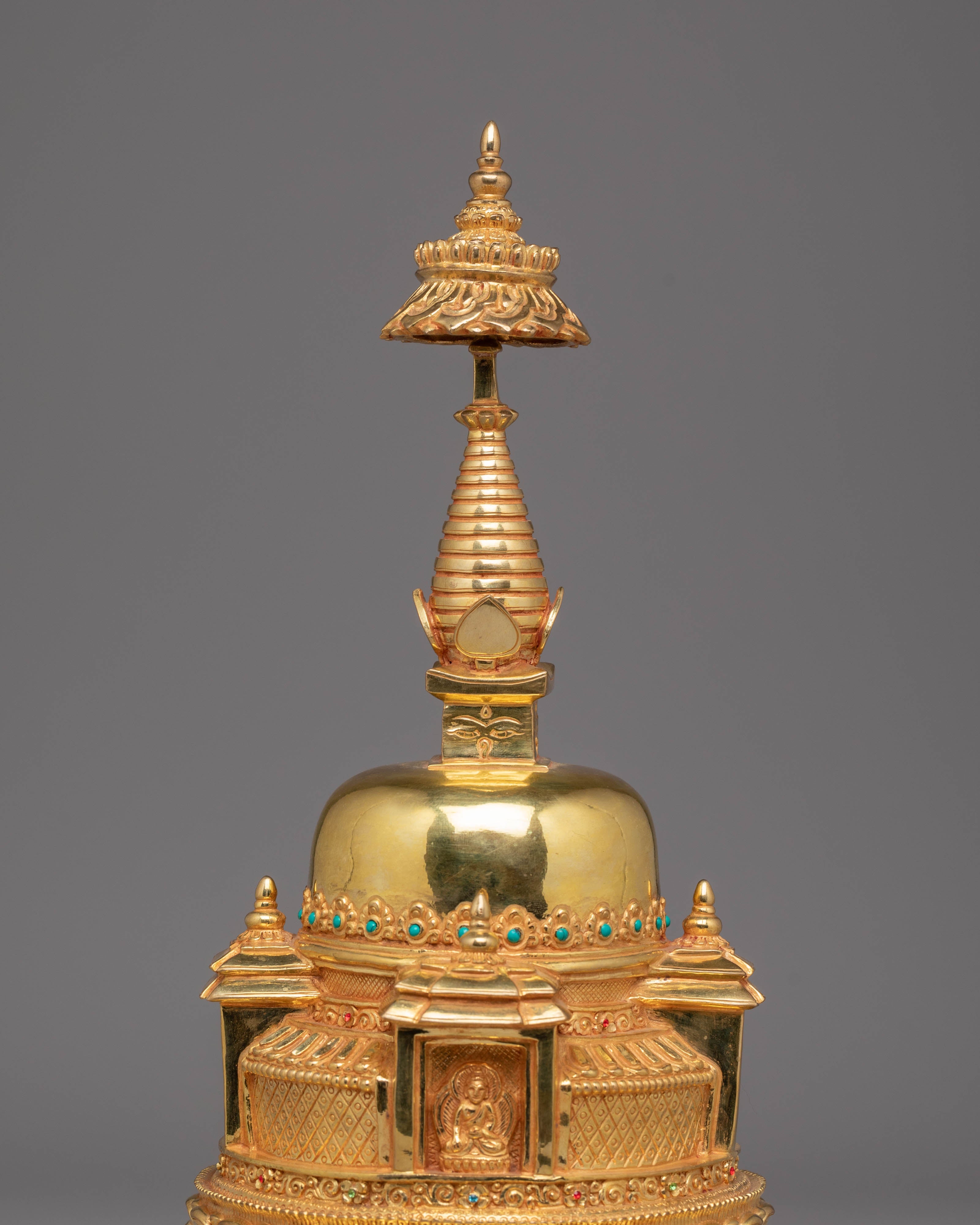 Tibetan Handmade Stupa for Ceremonies | Symbol of Enlightenment