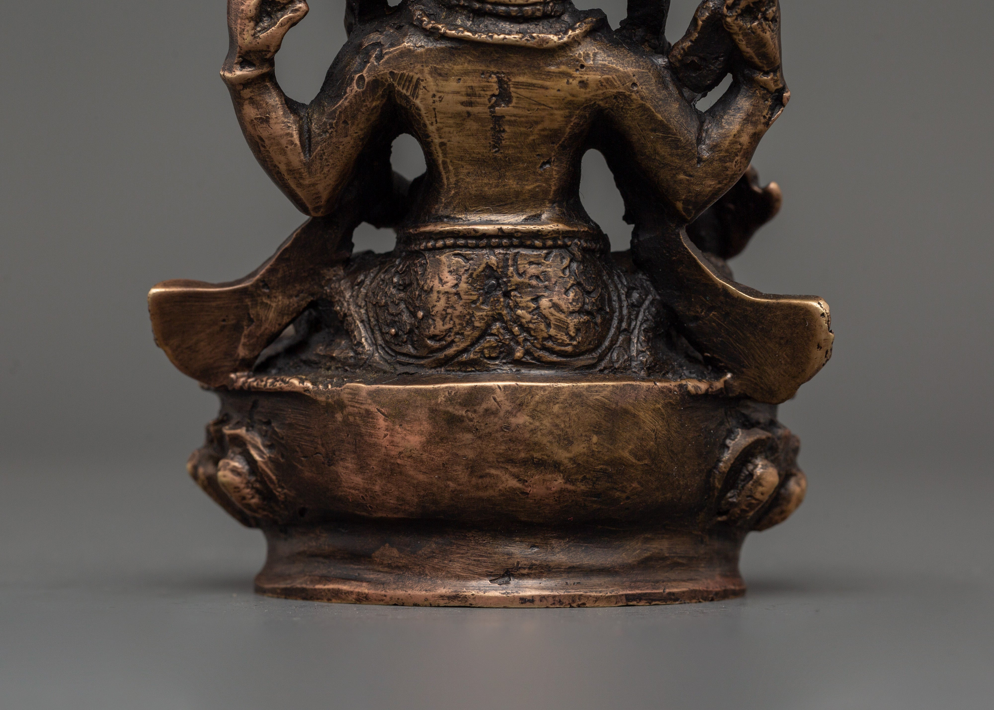 Handmade Hindu Deity Sculpture of Ganesh | Symbol of Wisdom