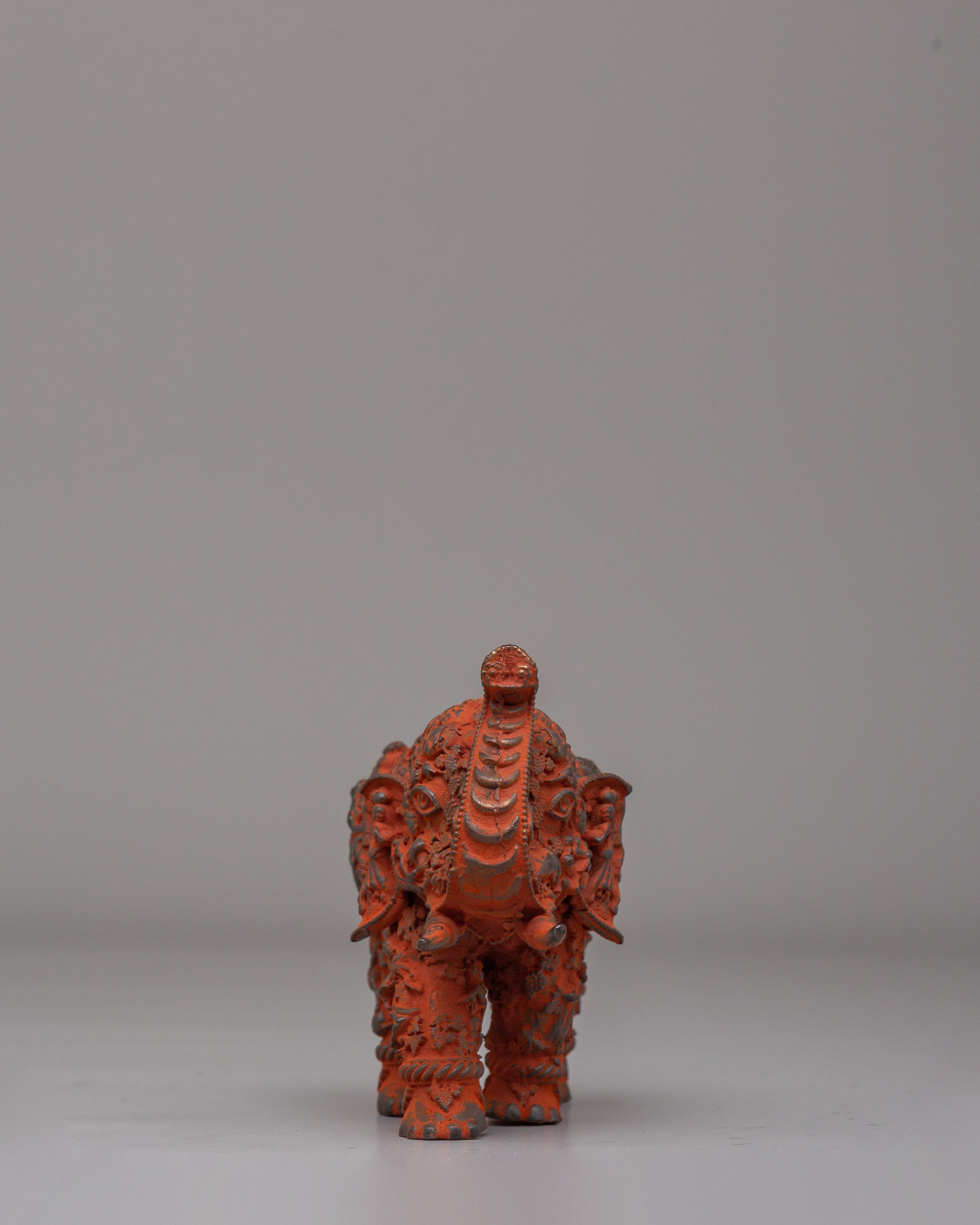 Handcrafted Elephant for Altar Decor | A Symbol of Wisdom and Strength
