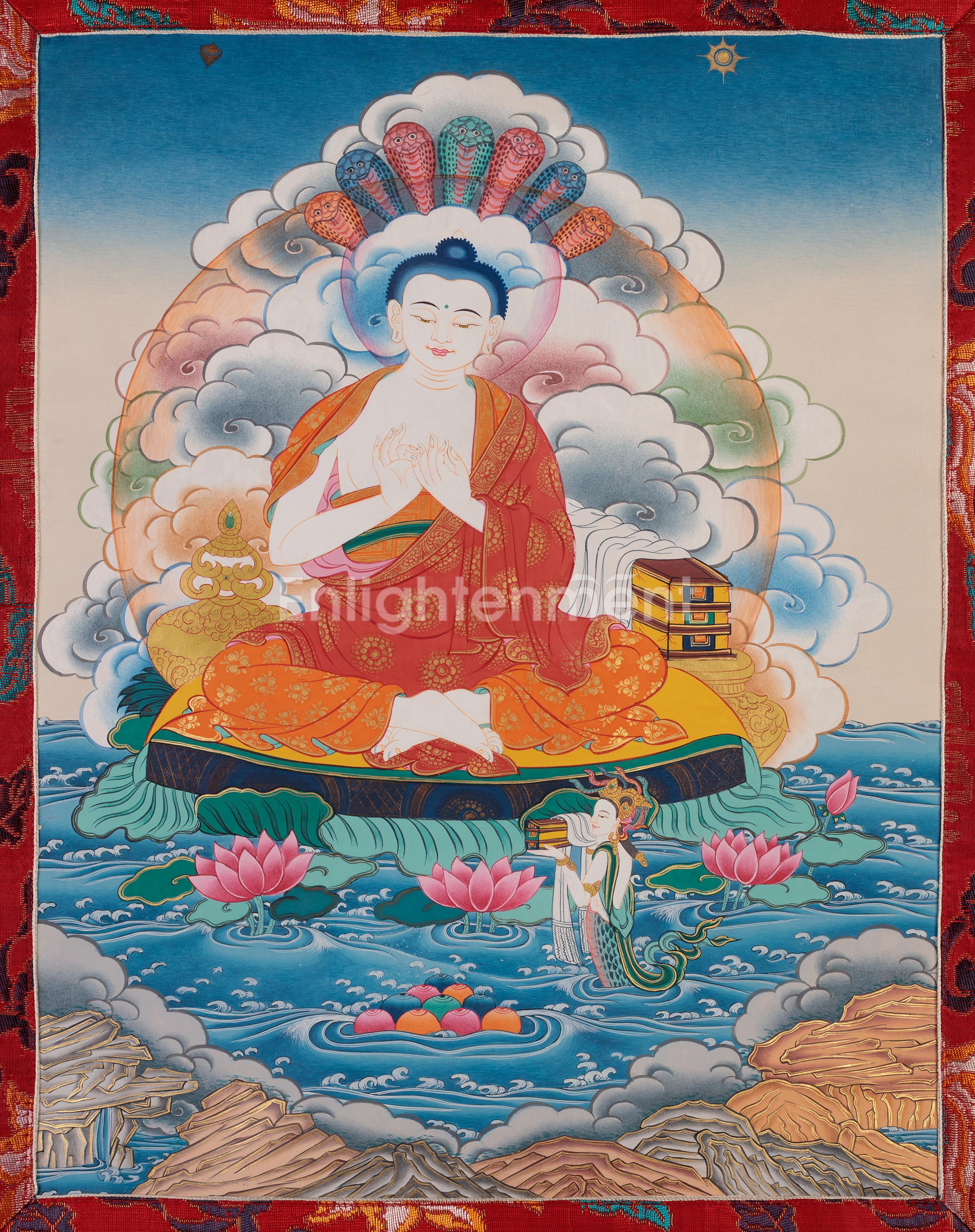 Nagarjuna Thangka | The Master of Madhyamaka Philosophy
