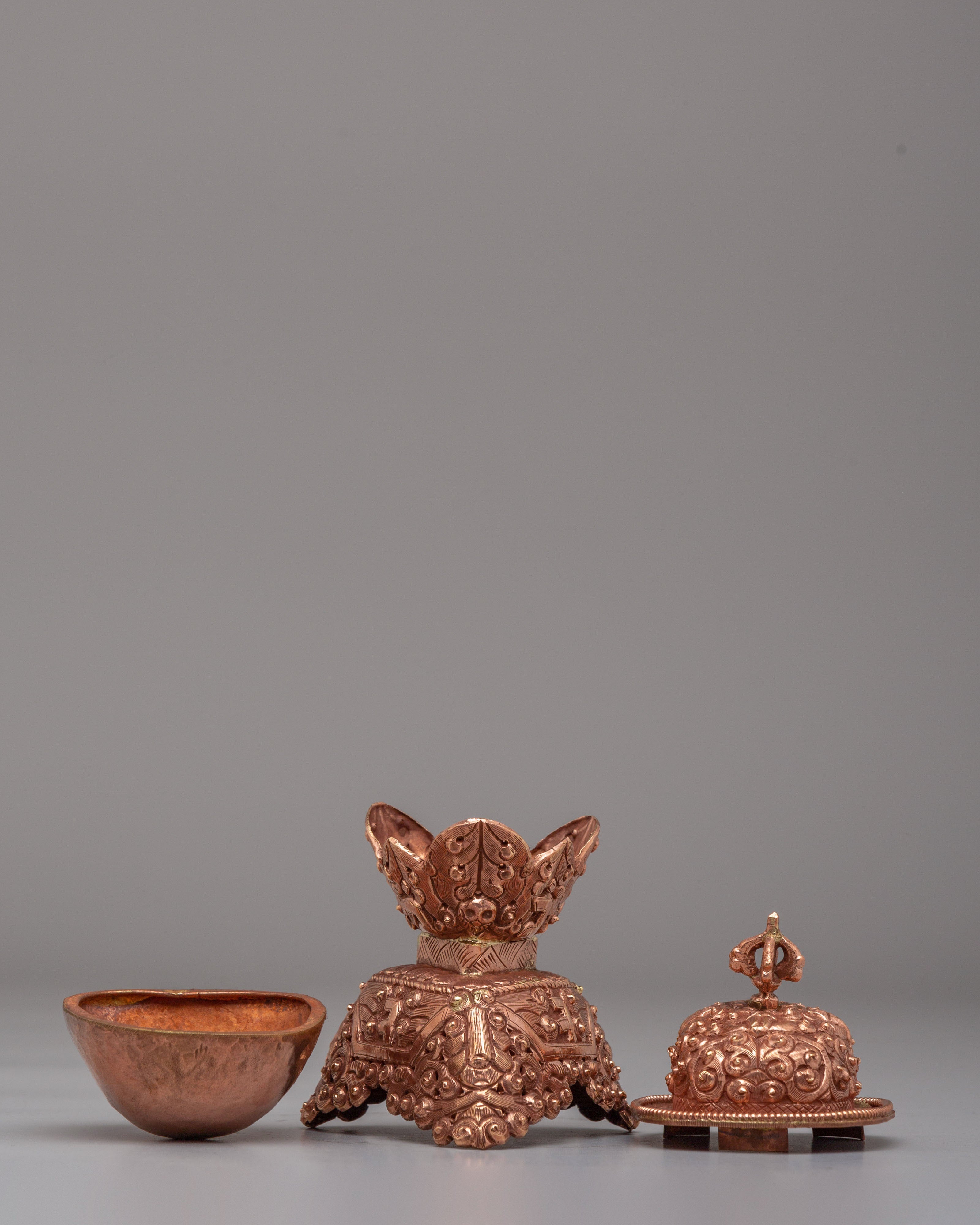 Vajrayana Ritual Kapala | Sacred Offering Vessel for Tantric Practices