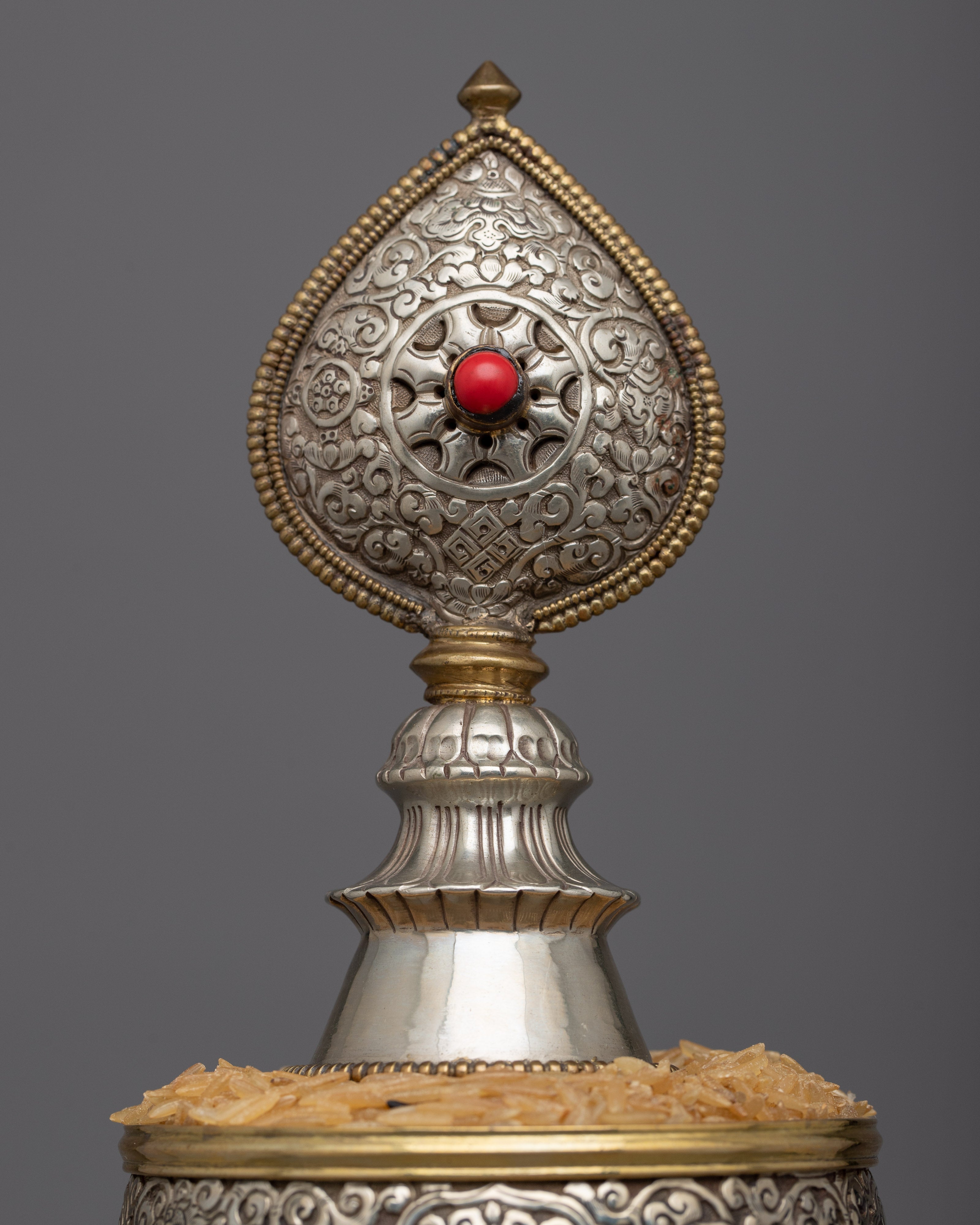 Rice Offering Mandala Set | Elevate Your Spiritual Offerings with Handcrafted Elegance