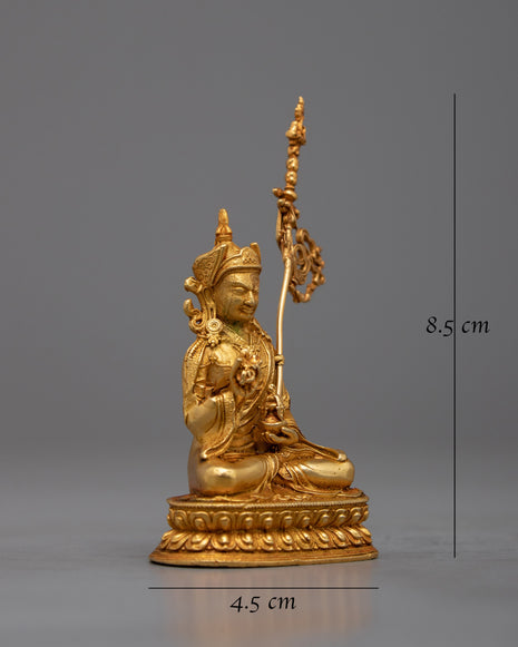 Machine Made Statue Of Guru Rinpoche | Graceful Representation of Divine Wisdom