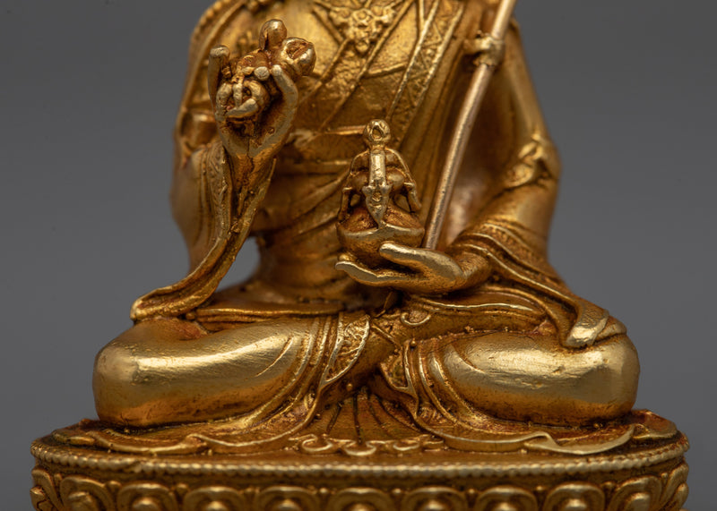 Machine Made Statue Of Guru Rinpoche | Graceful Representation of Divine Wisdom