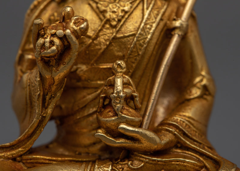 Machine Made Statue Of Guru Rinpoche | Graceful Representation of Divine Wisdom