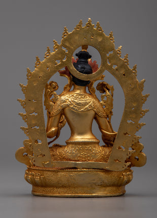 Goddess Machine Made White Tara Statue | Serene Symbol of Compassion and Healing