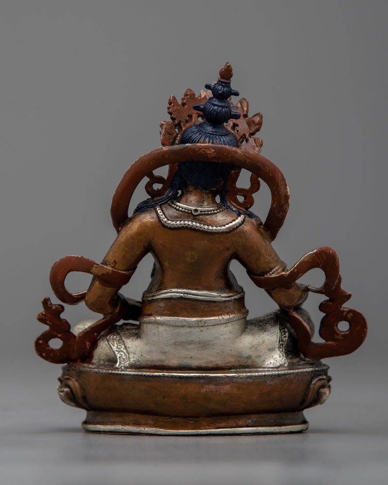 Oxidized Dzambhala Machine Made Statue | Symbol of Wealth and Spiritual Abundance