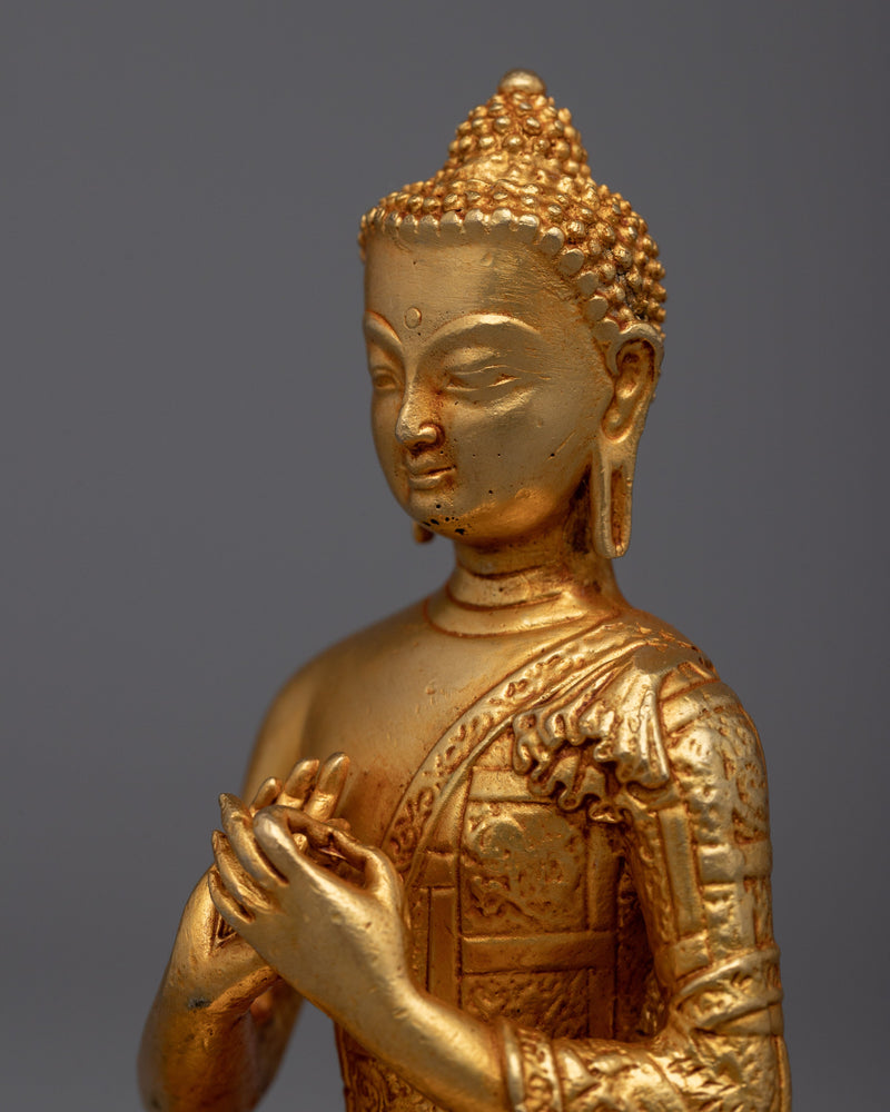 Machine Made Vairochana Buddha Statue | Symbol of Enlightenment and Spiritual Purity