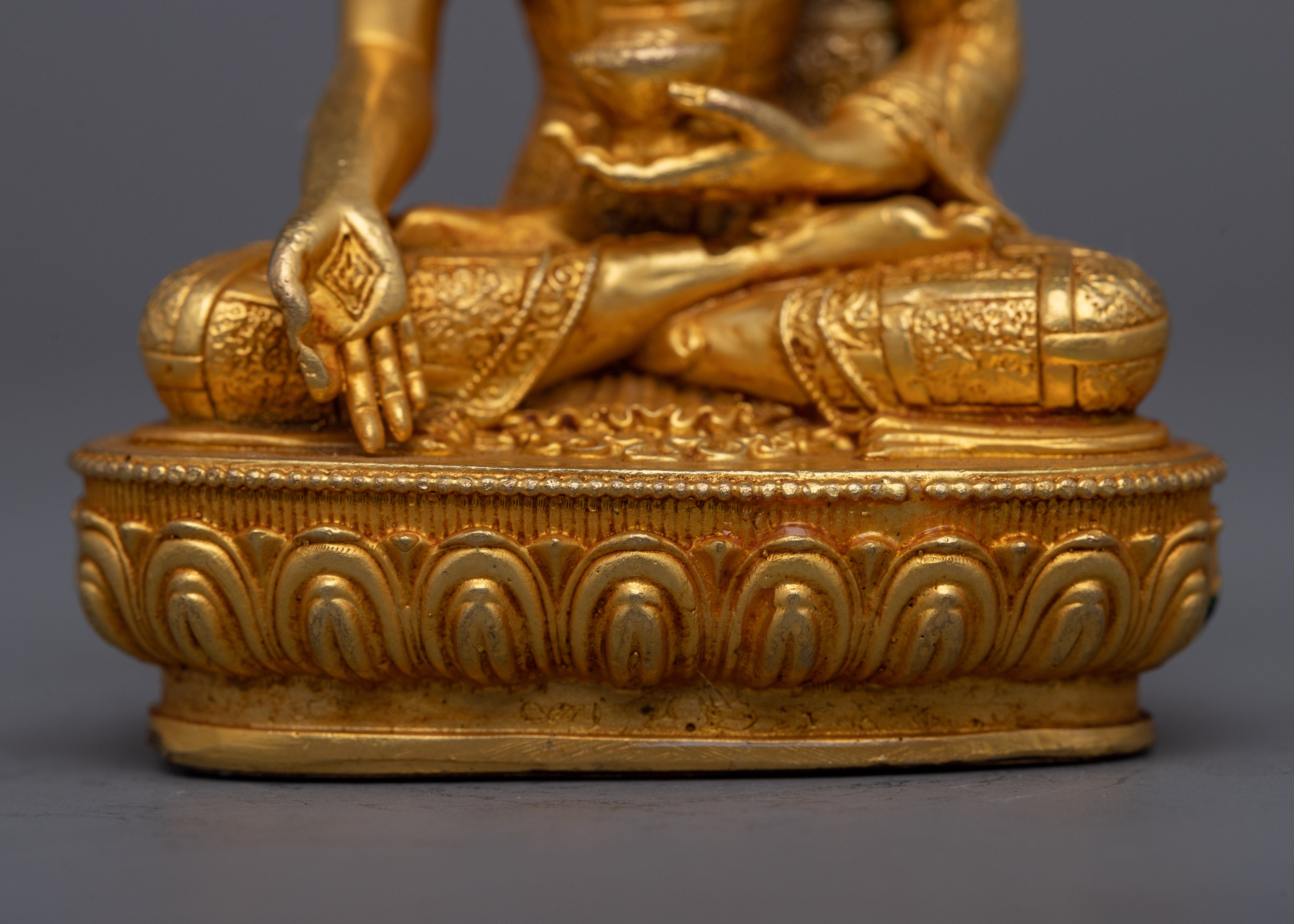 Machine Made Ratnasambhara Buddha Statue | Embodiment of Spiritual Prosperity