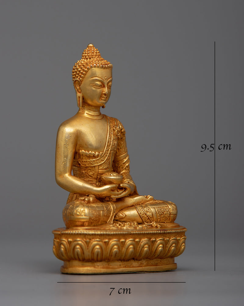 Machine Molded Amitabha Buddha Statue | Effortless Precision in Divine Representatio