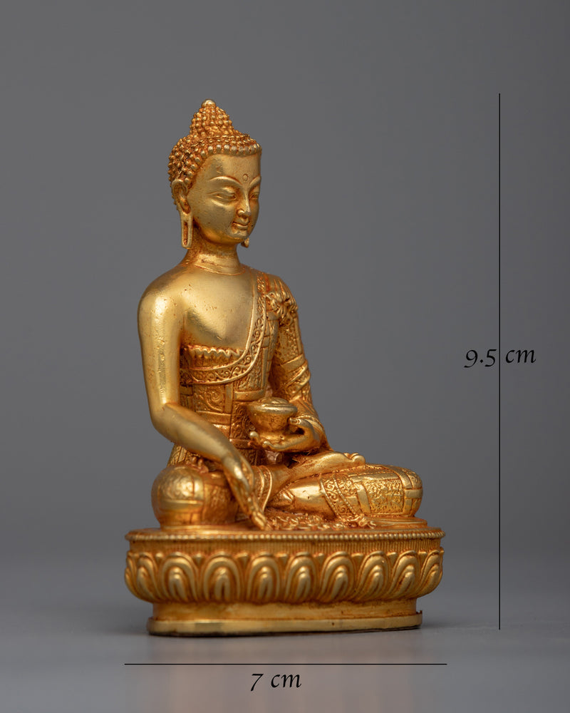 Ratnasambhava Buddha Machine Mold Statue |  Embodiment of Compassion and Abundance