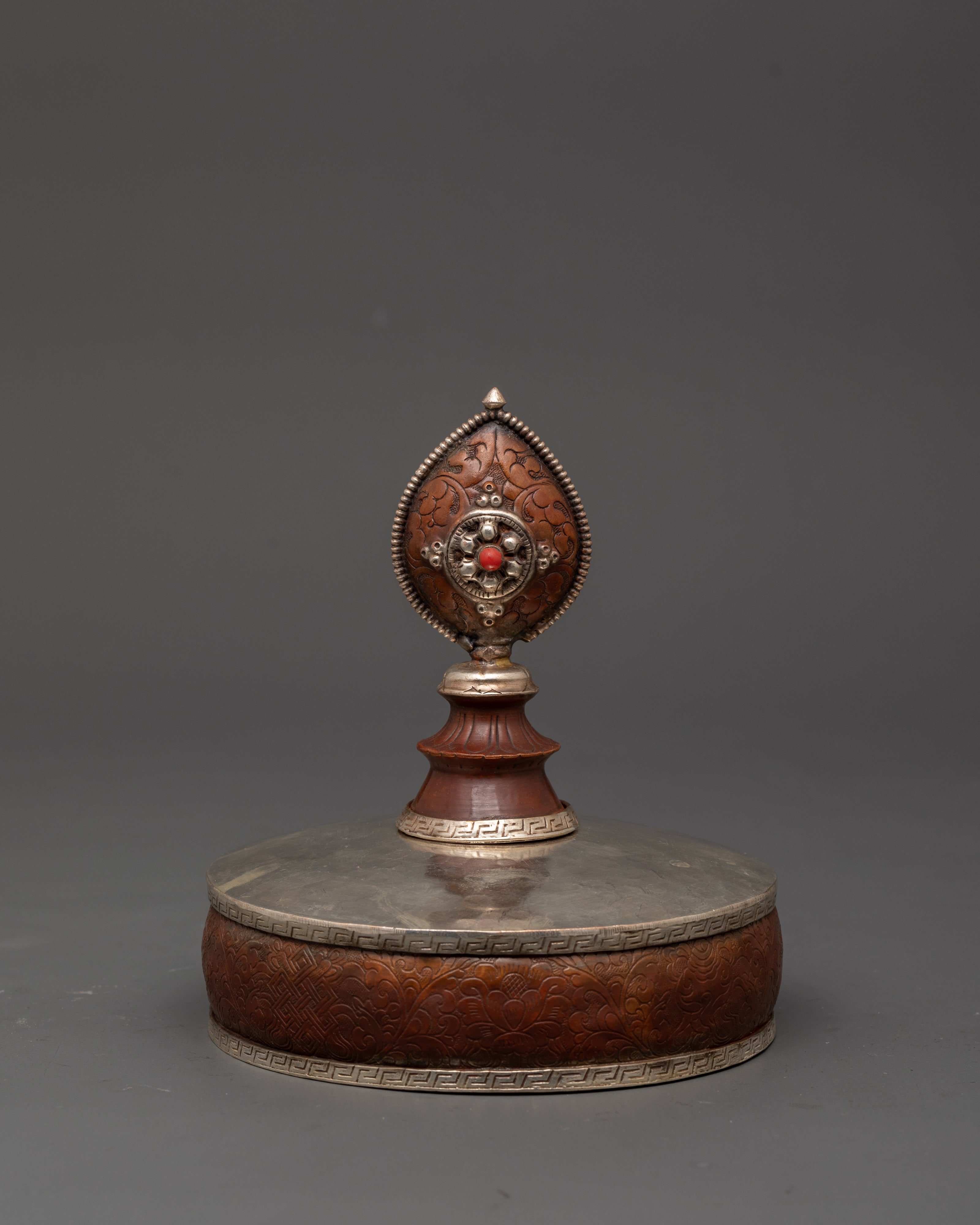 Tibetan Mandala Ritual Artifact | For Altar Offerings and Sacred Practices