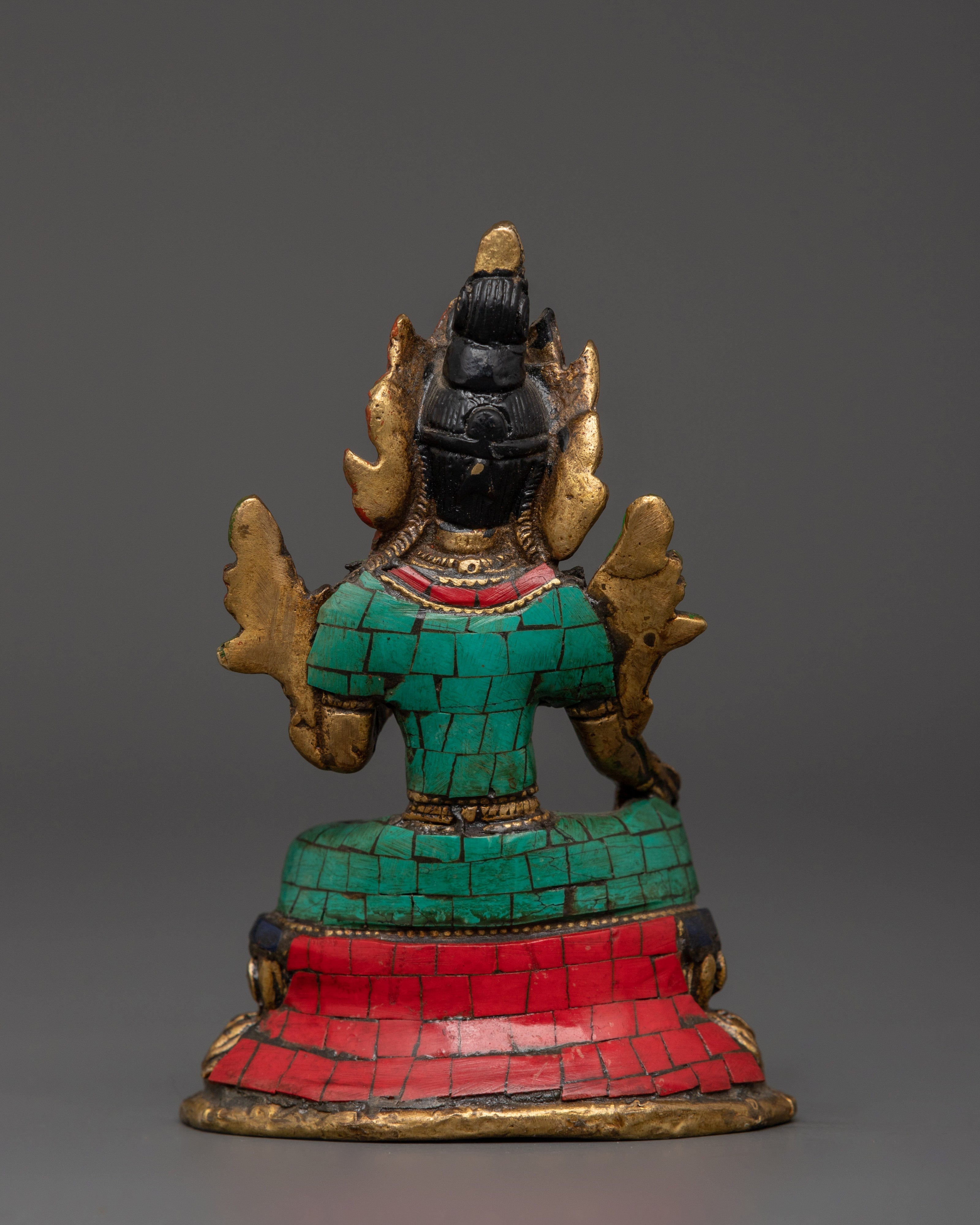 White Tara crafted with Turquoise | A Symbol of Healing