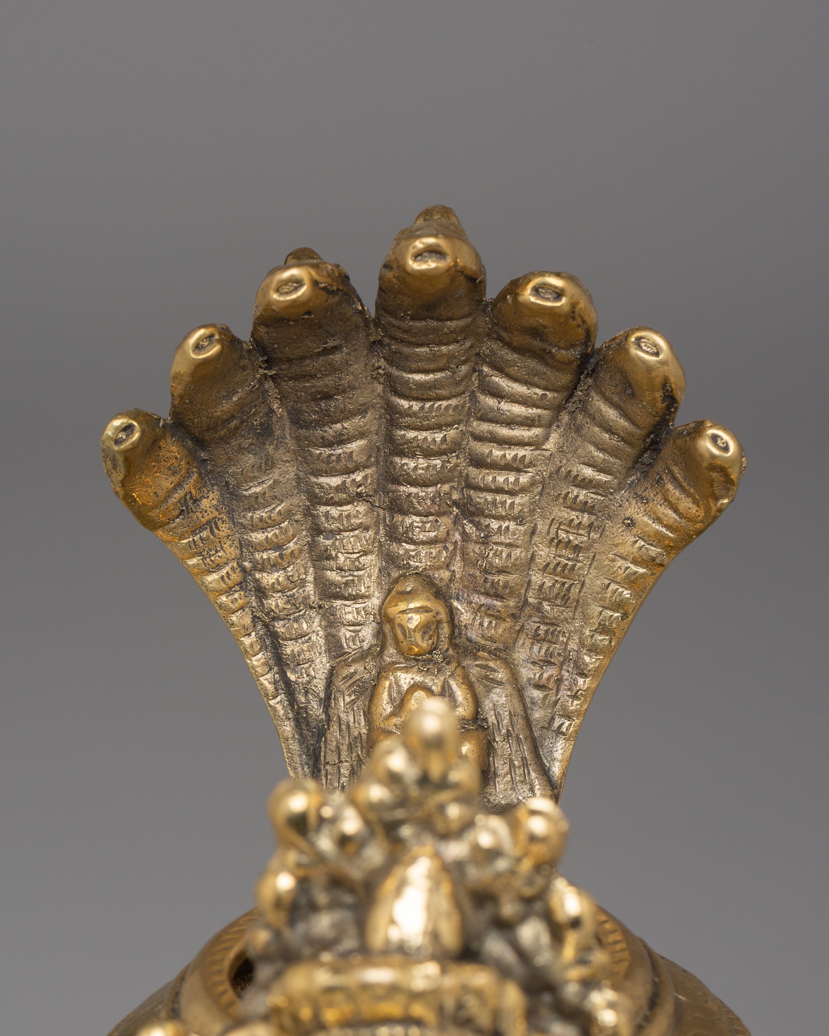 Traditional Nepali Sukunda | Handcrafted Brass Ganesh Lamp