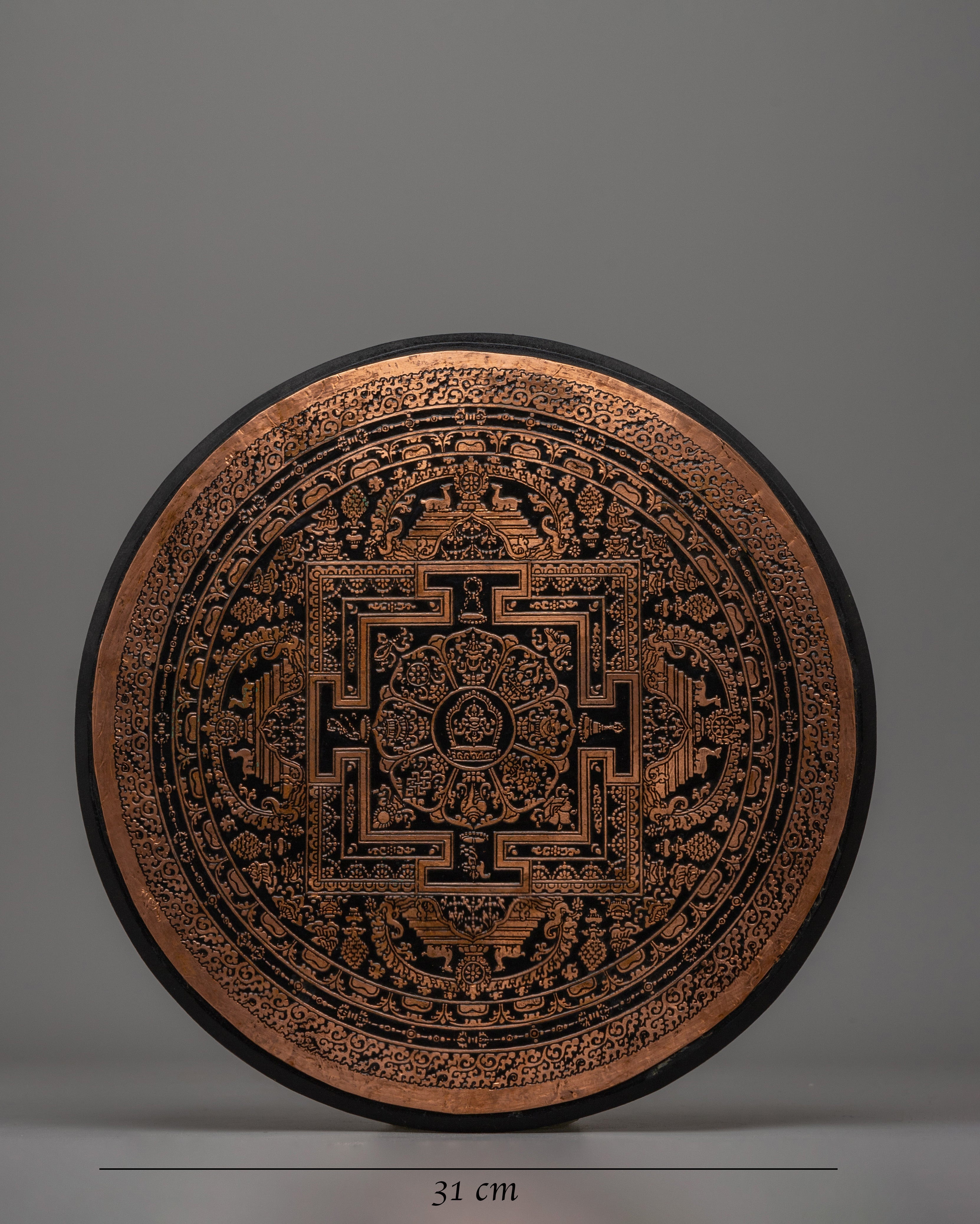 Copper Mandala Wall Decor | Spiritual Art for Sacred Décor