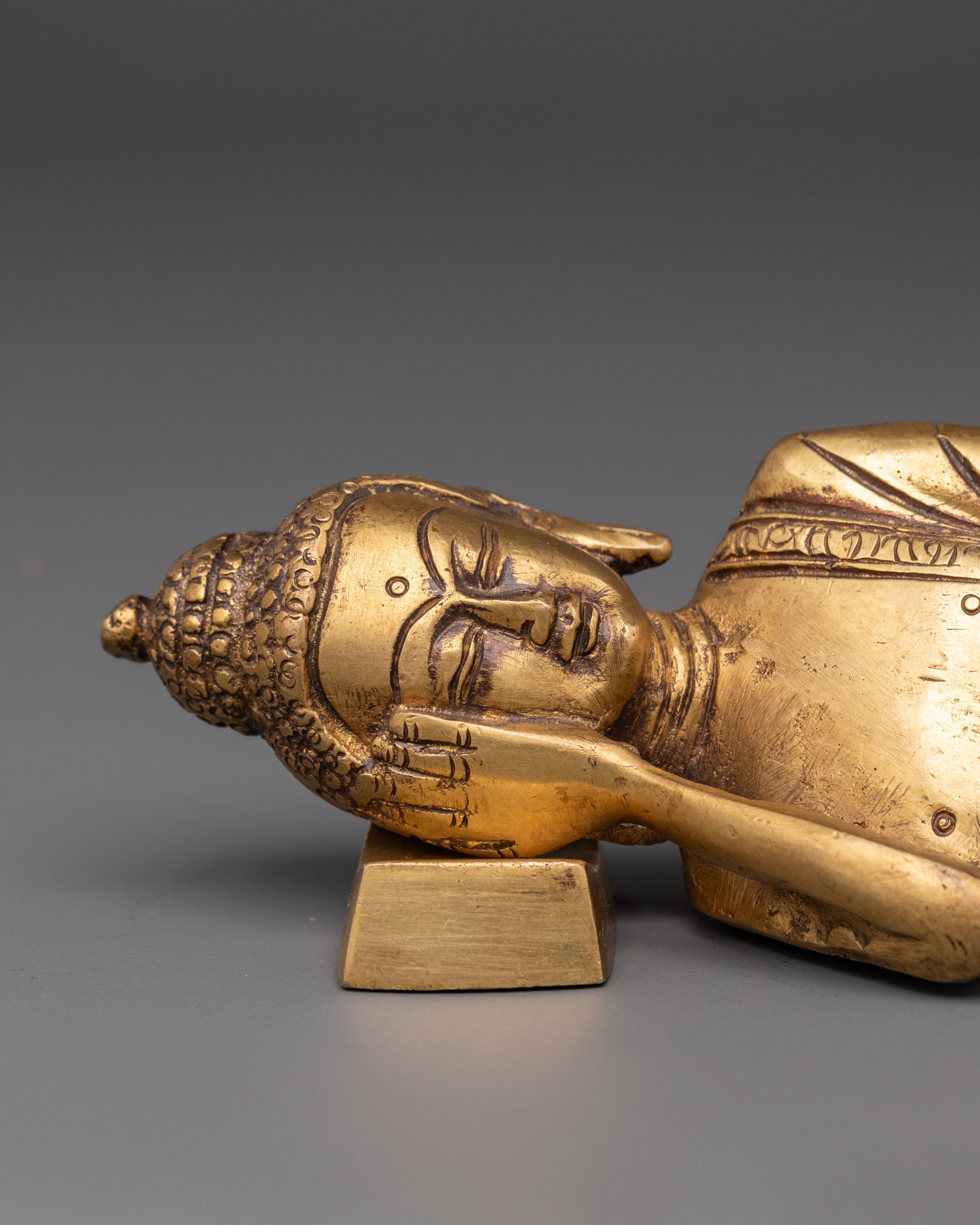 Handmade Sleeping Buddha | Spiritual Decor