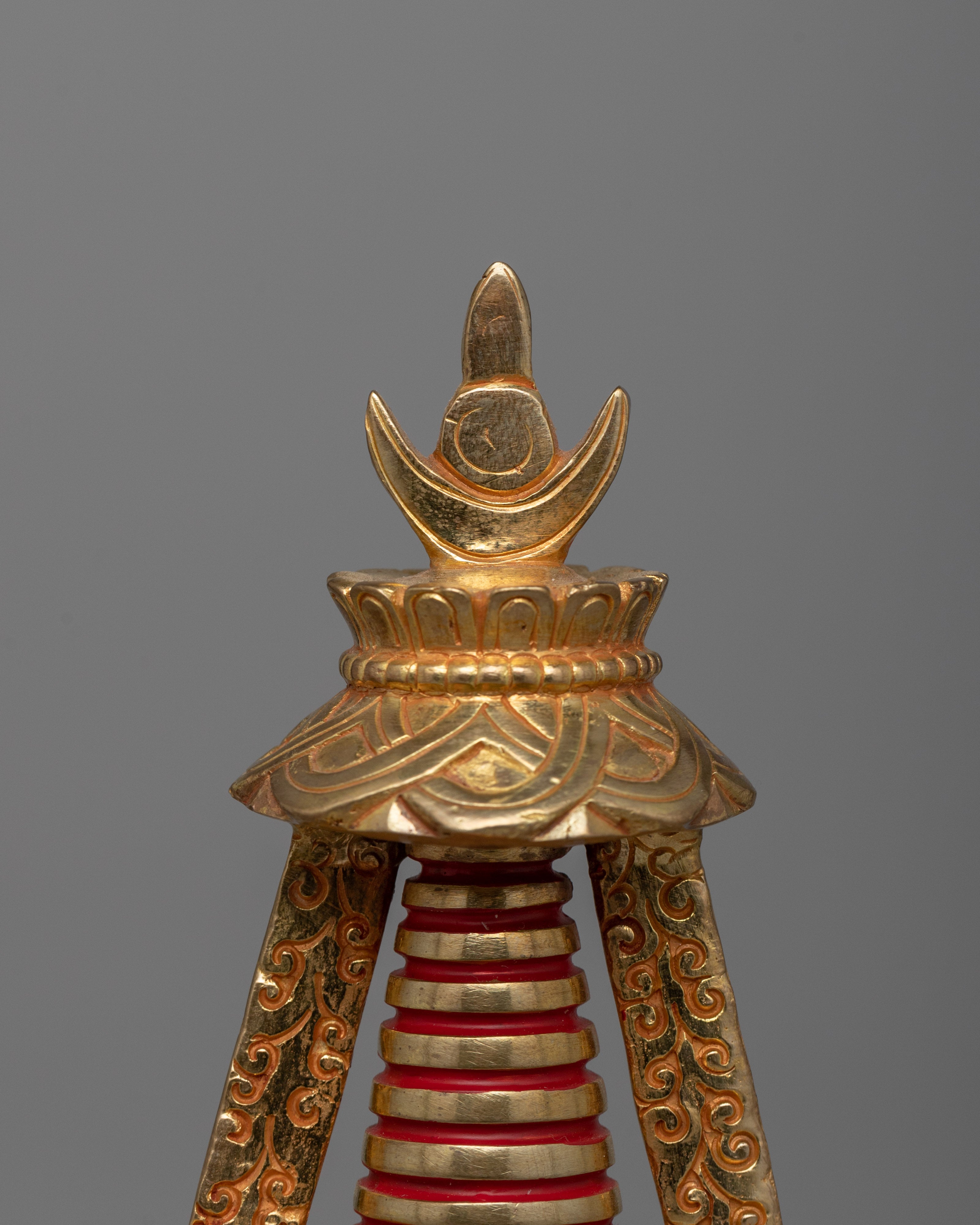 Traditional Buddhist Altar Stupa  | Sacred Buddhist Decor for Blessings and Enlightenment