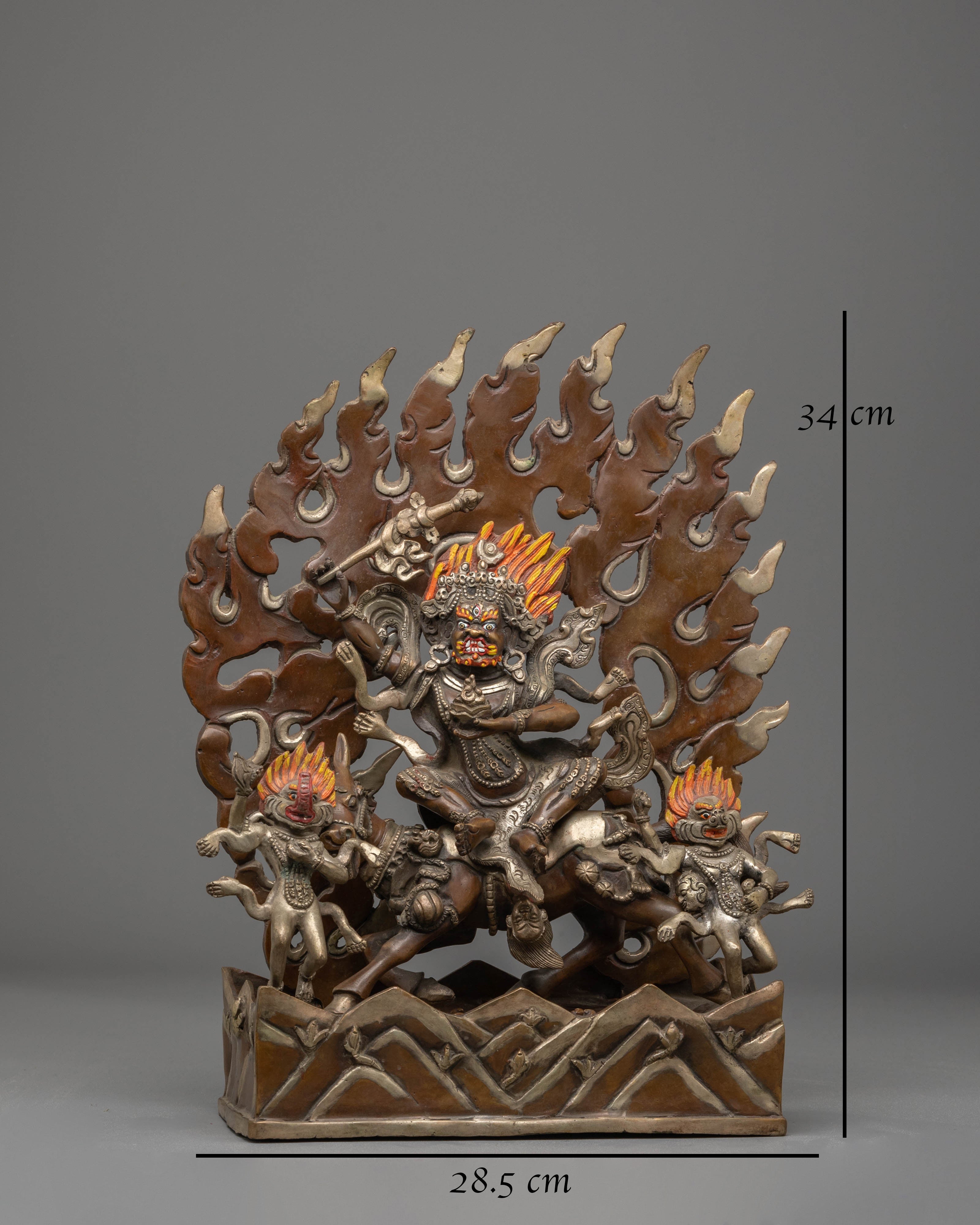 Palden Lhamo Empowerment Sculpture | Himalayan Buddhist Art