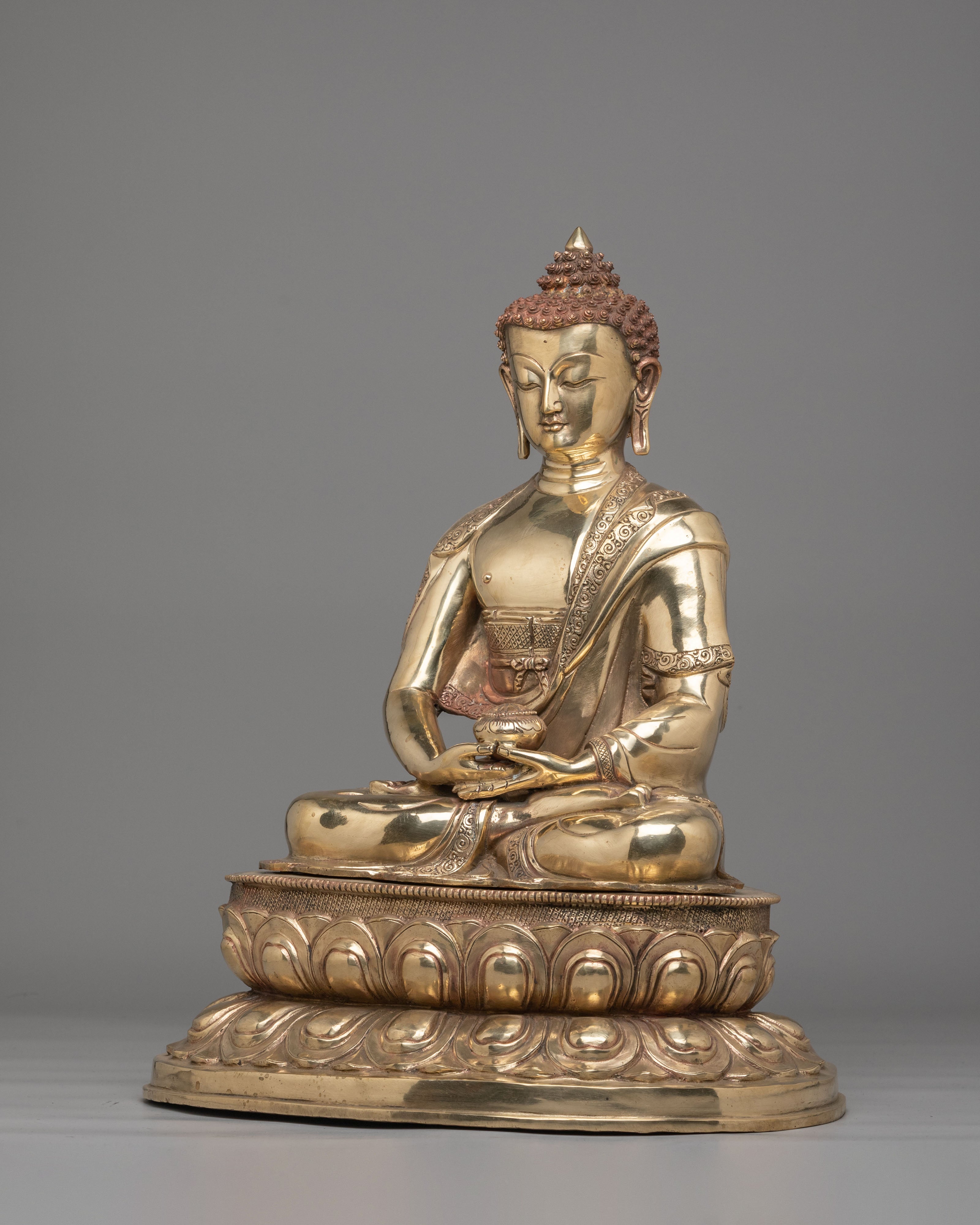 Handcrafted Amitabha Buddha Divine Statue | Enlightened Presence for Spiritual Spaces