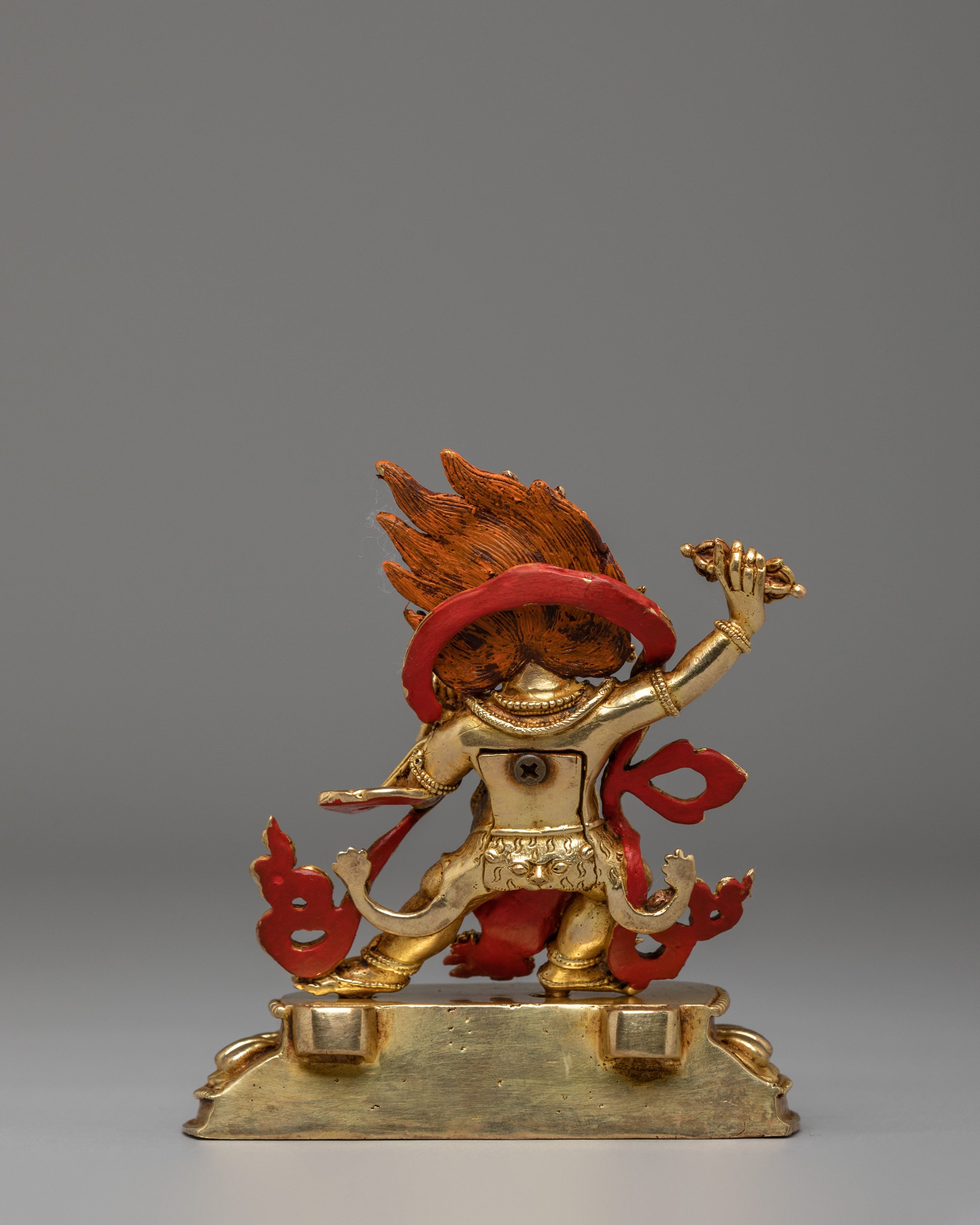Machine Made Vajrapani Figurine | Buddhist Decor for Meditation Space