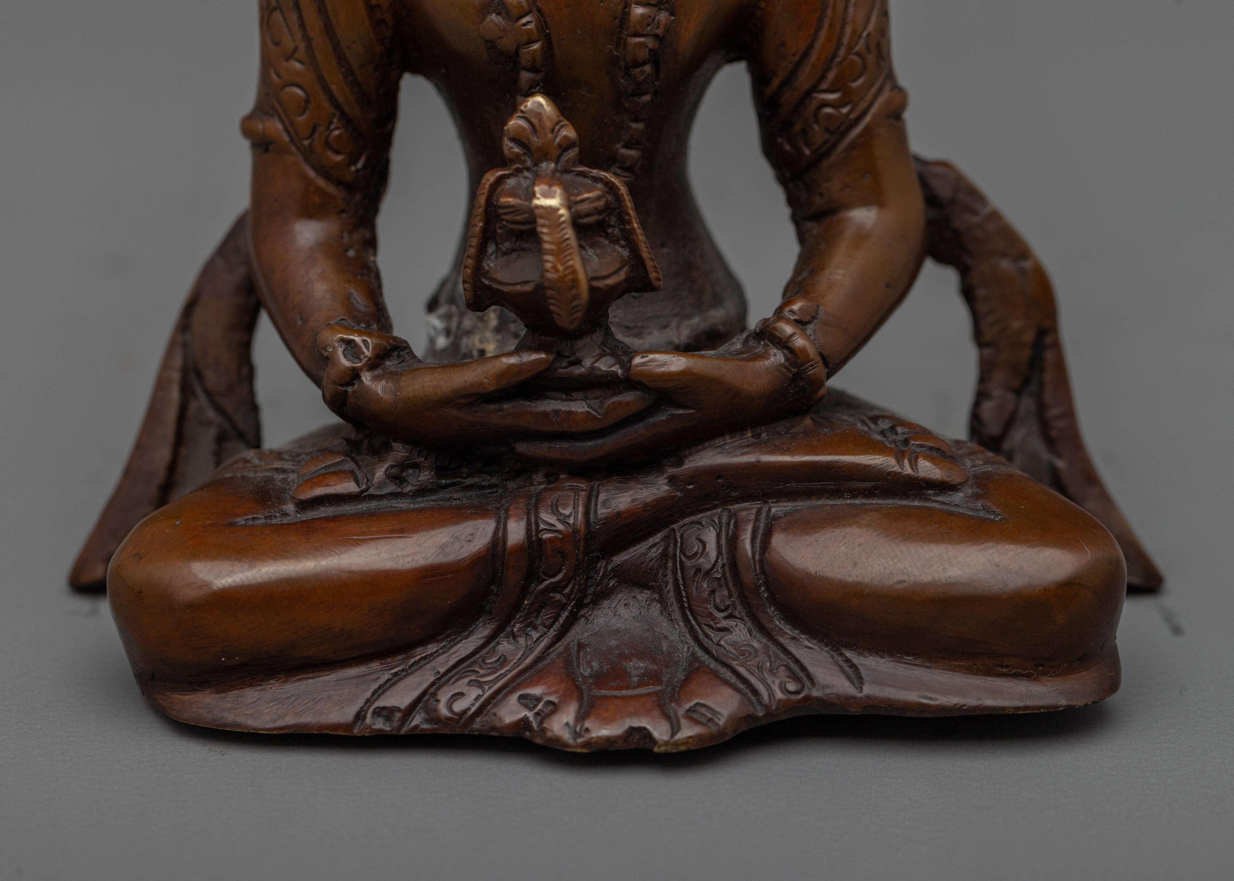 Handcrafted Amitayus Buddha Sculpture | Symbol of Longevity & Compassion
