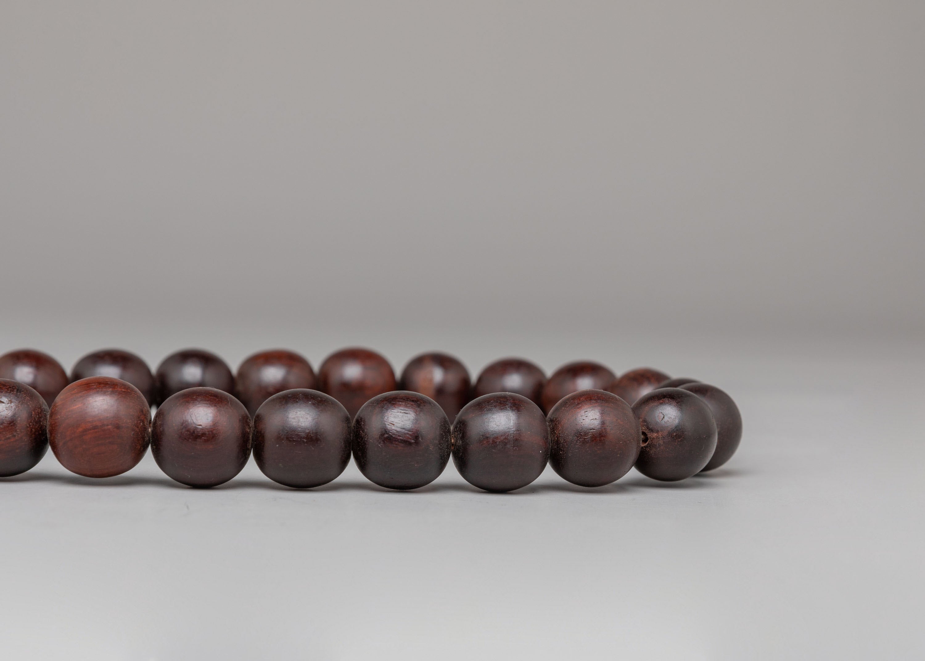 Handcrafted Red Sandalwood Mala | Mantra Meditation & Prayer Beads