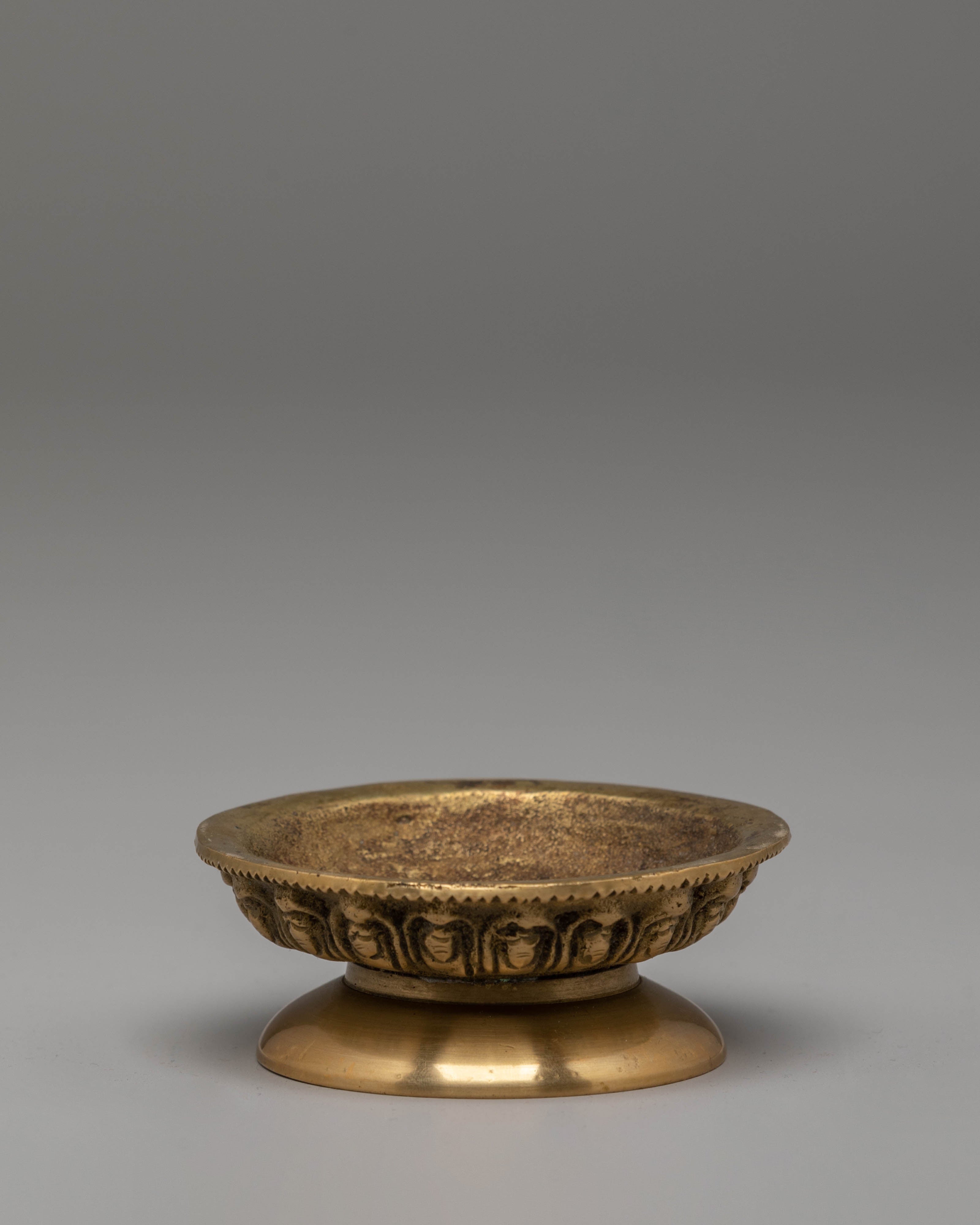 Oil Lamp for Altar Decor | Brass Lamp for Rituals