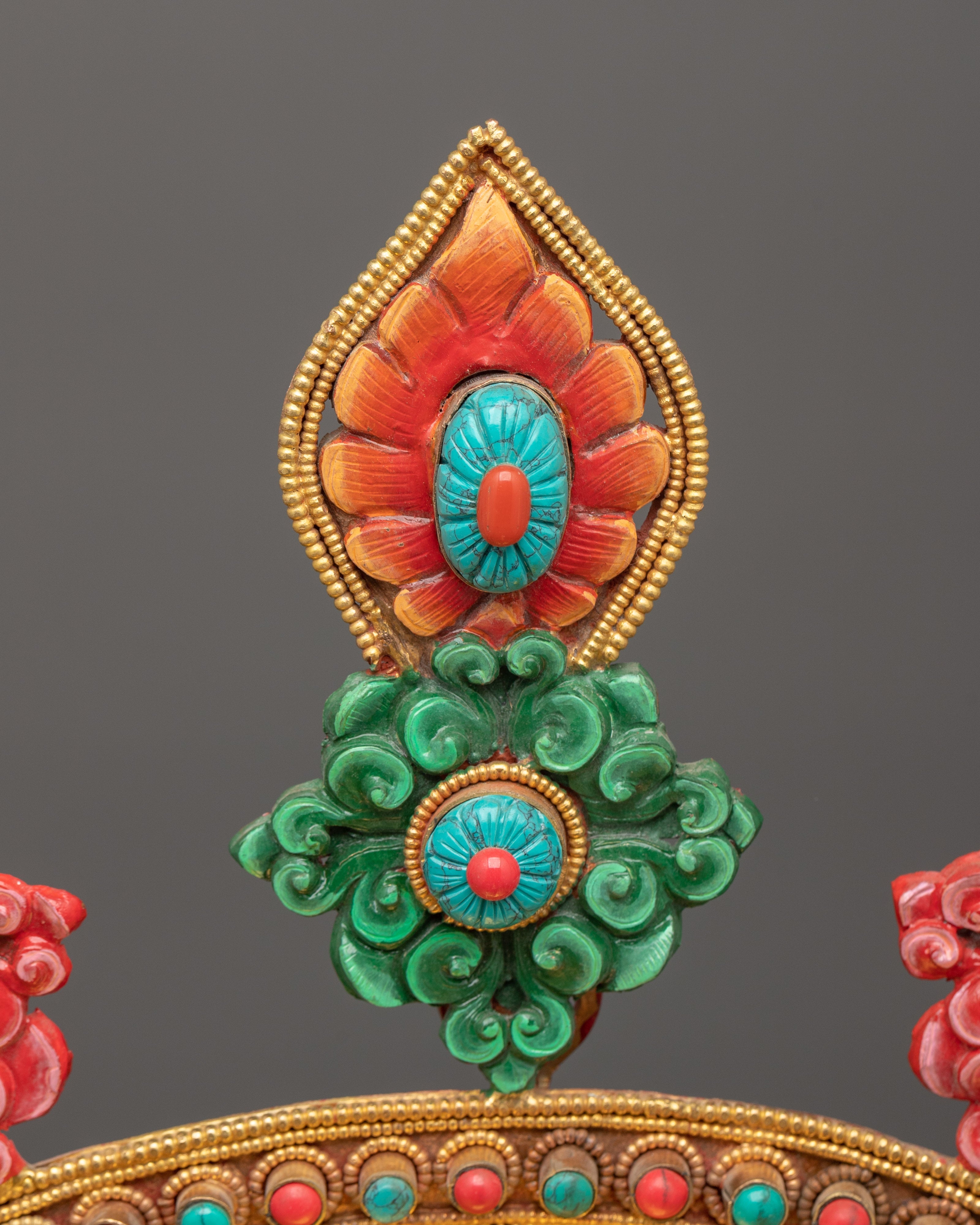 Hindu Deity Varaha Copper Mask | Handmade Spiritual Artwork for Altar