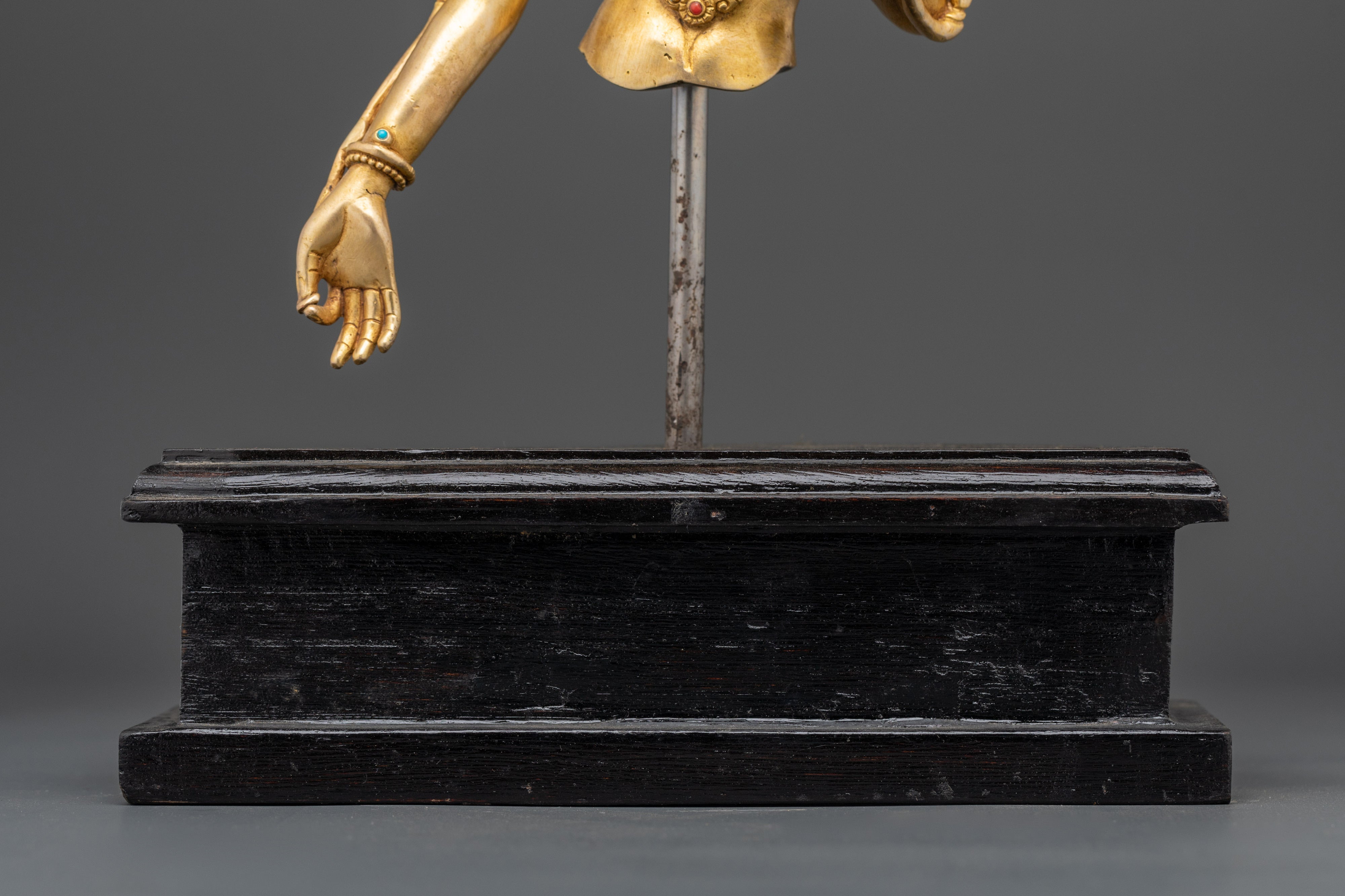 Tibetan Green Tara Deity | Traditional Buddha Antique Copper Statue