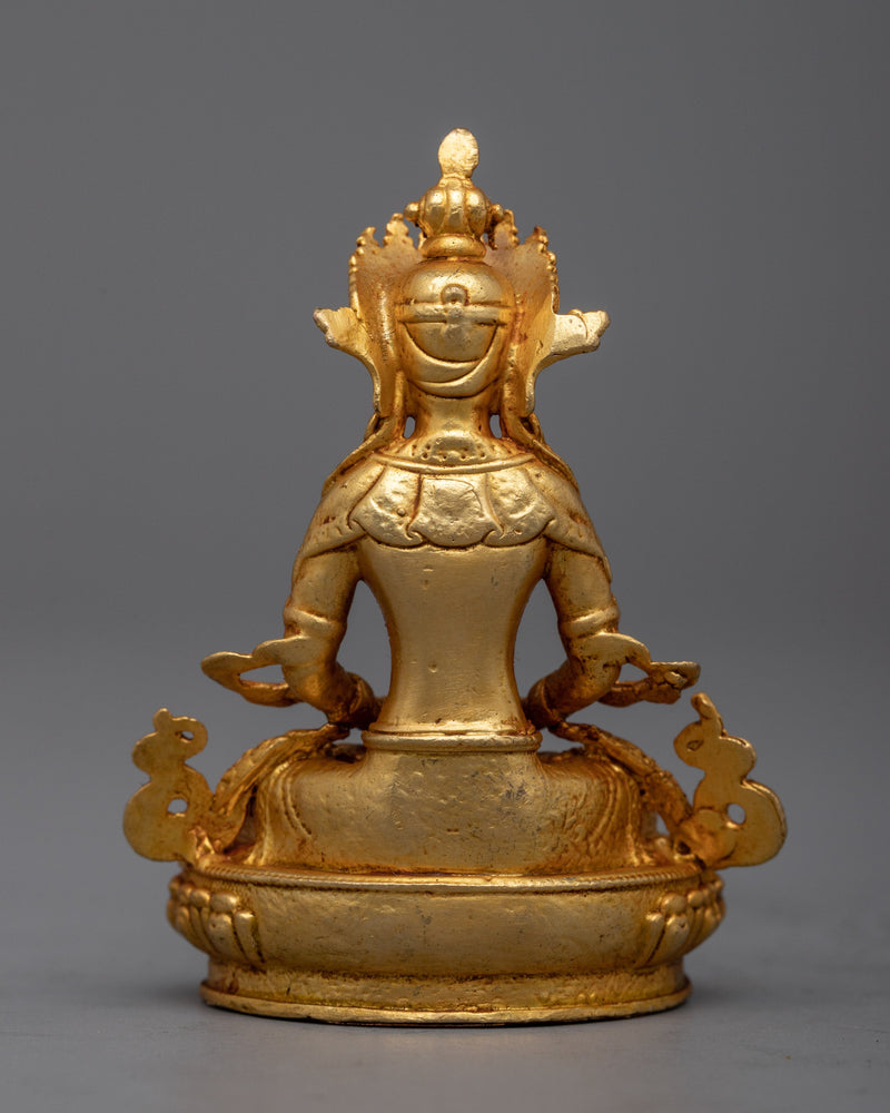 Amitayus Buddha Machine Statue | Symbol of Eternal Life and Spiritual Blessin