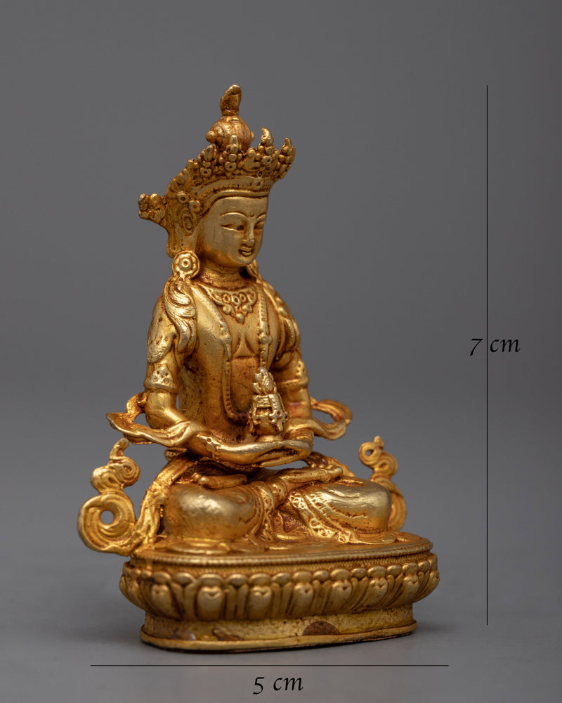 Amitayus Buddha Machine Statue | Symbol of Eternal Life and Spiritual Blessin