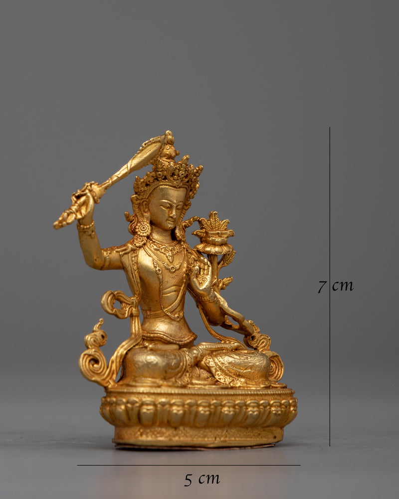 Manjushri Machine Made Statue | Symbol of Wisdom and Enlightenment