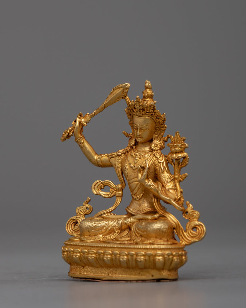 Manjushri Machine Made Statue | Symbol of Wisdom and Enlightenment