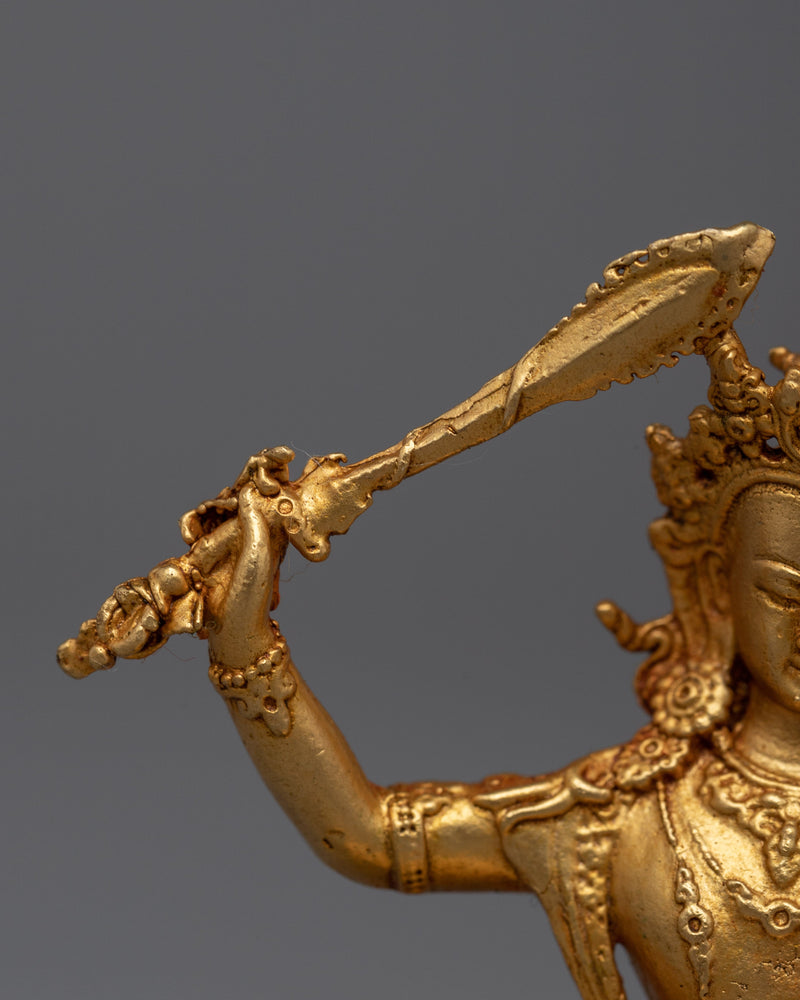 Manjushri Machine Made Statue | Symbol of Wisdom and Enlightenment