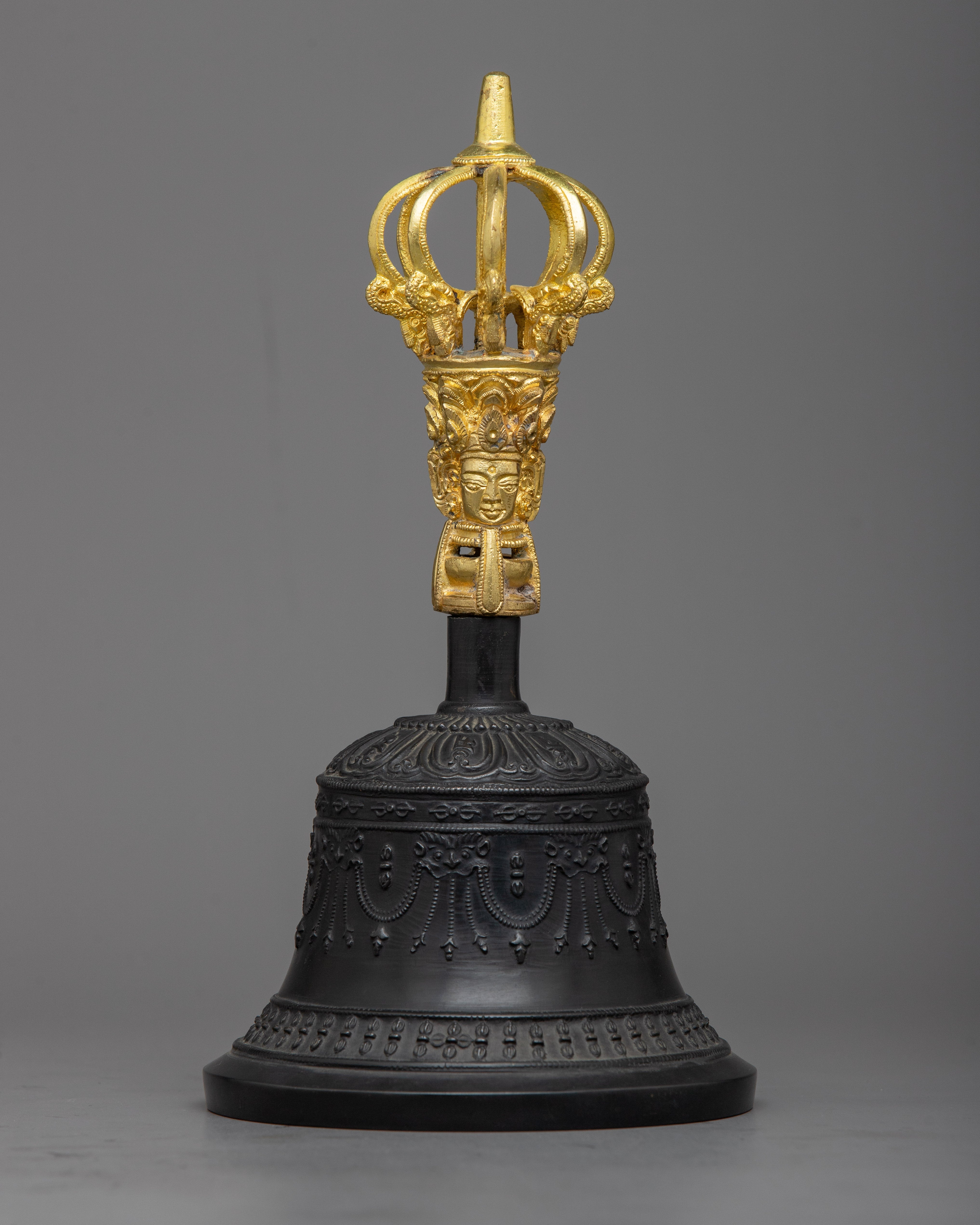 Vajra Dorje and Bell Set | Invoke Divine Power and Clarity with Sacred Tibetan Ritual Tools