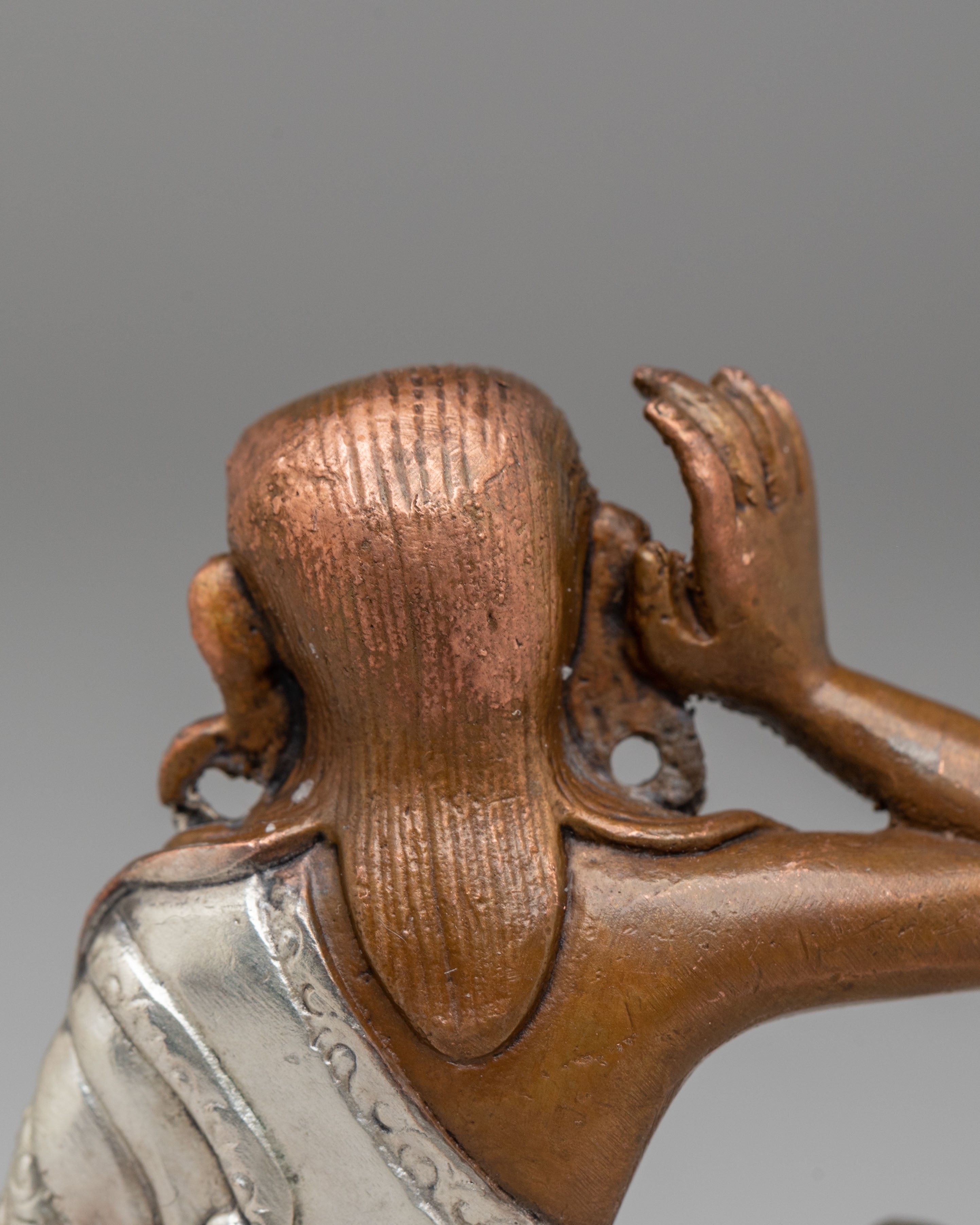 Handcrafted Milarepa Statue | Sacred Tibetan Art for Altar & Meditation