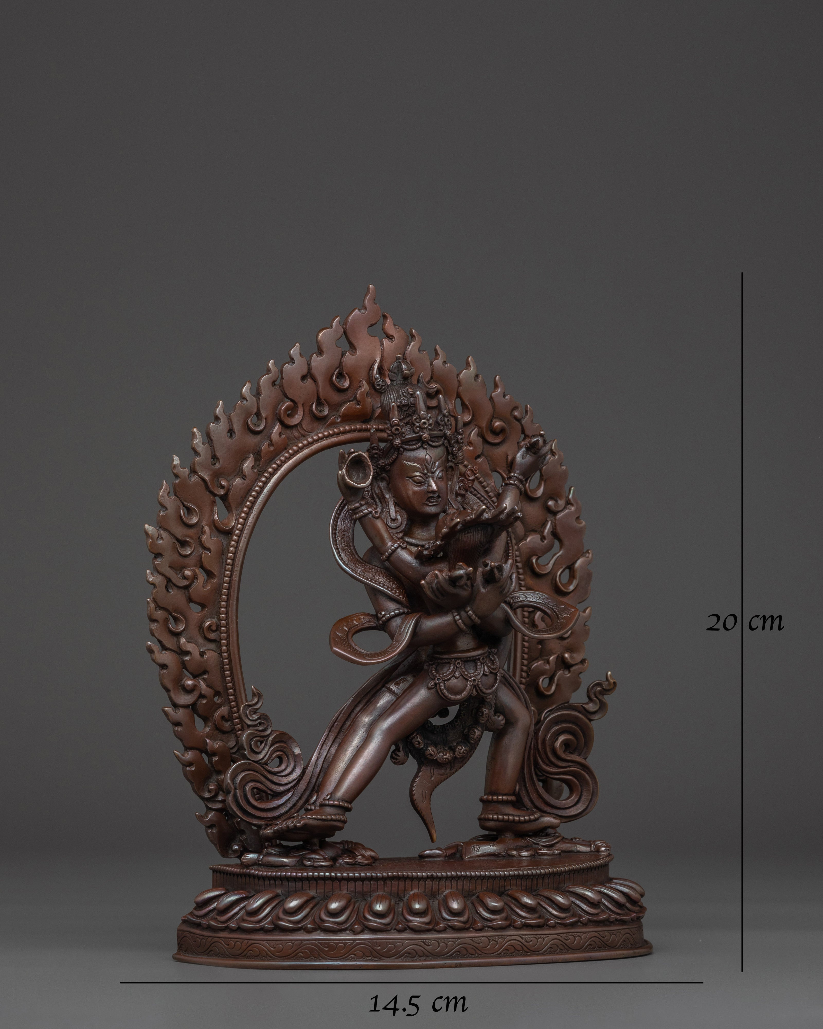 Chakrasamvara Copper Statue 