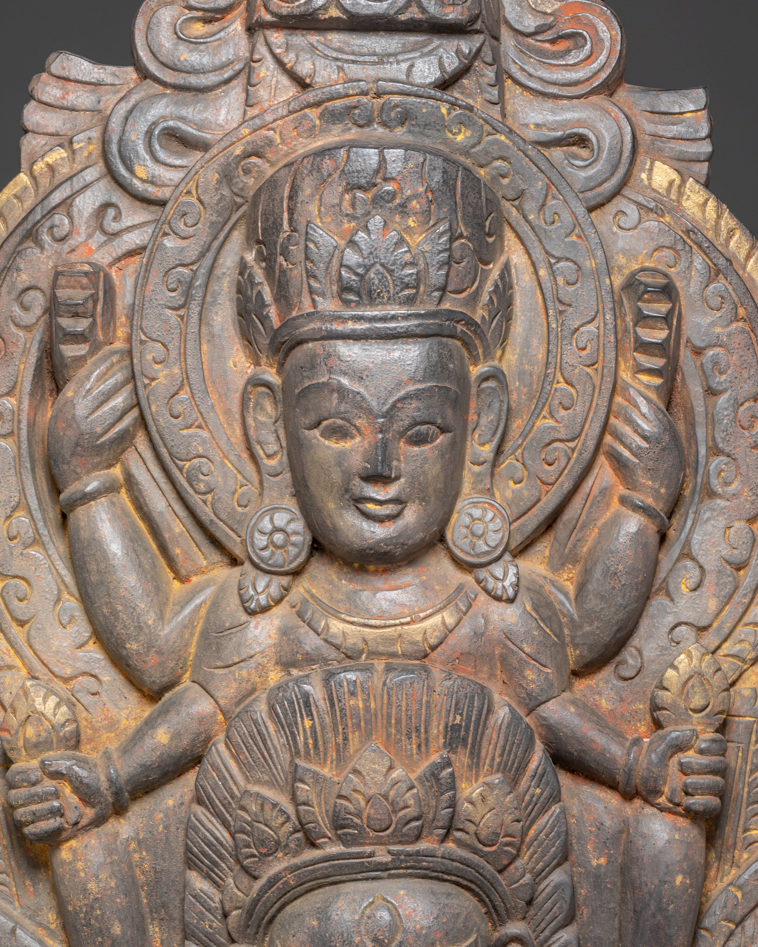 Garuda Statue for Buddhist Altar | Mythical Bird Sculpture
