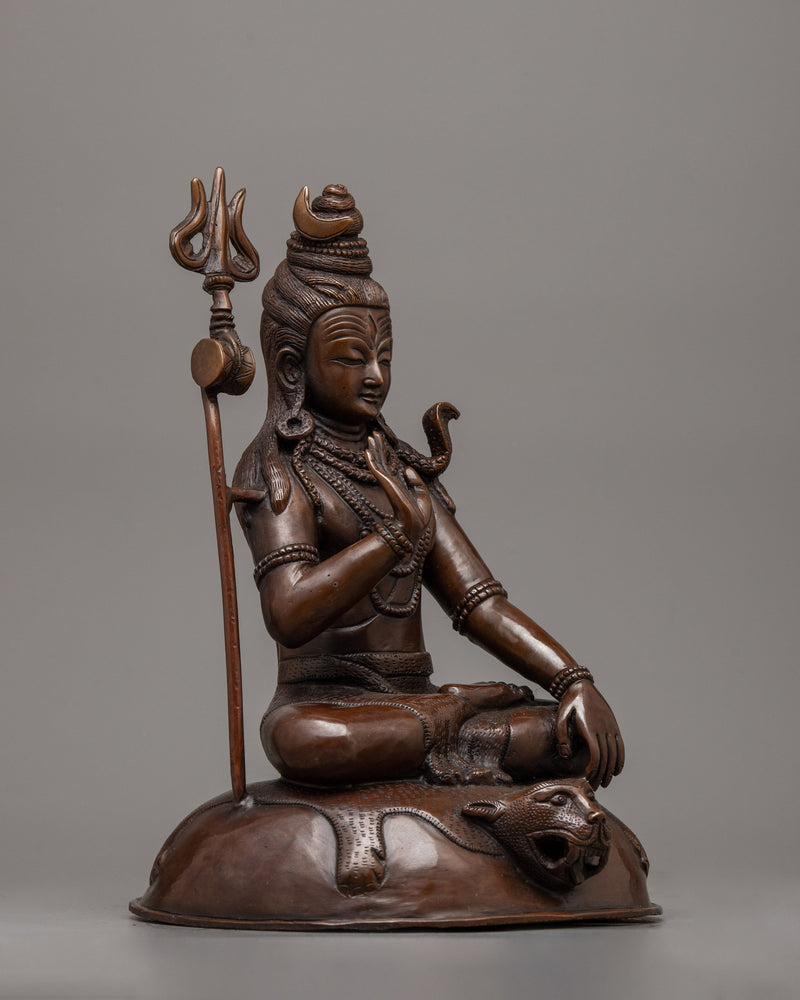 Lord Shiva Statue Nepal | Exquisite Representation of Divine Power and Blessings