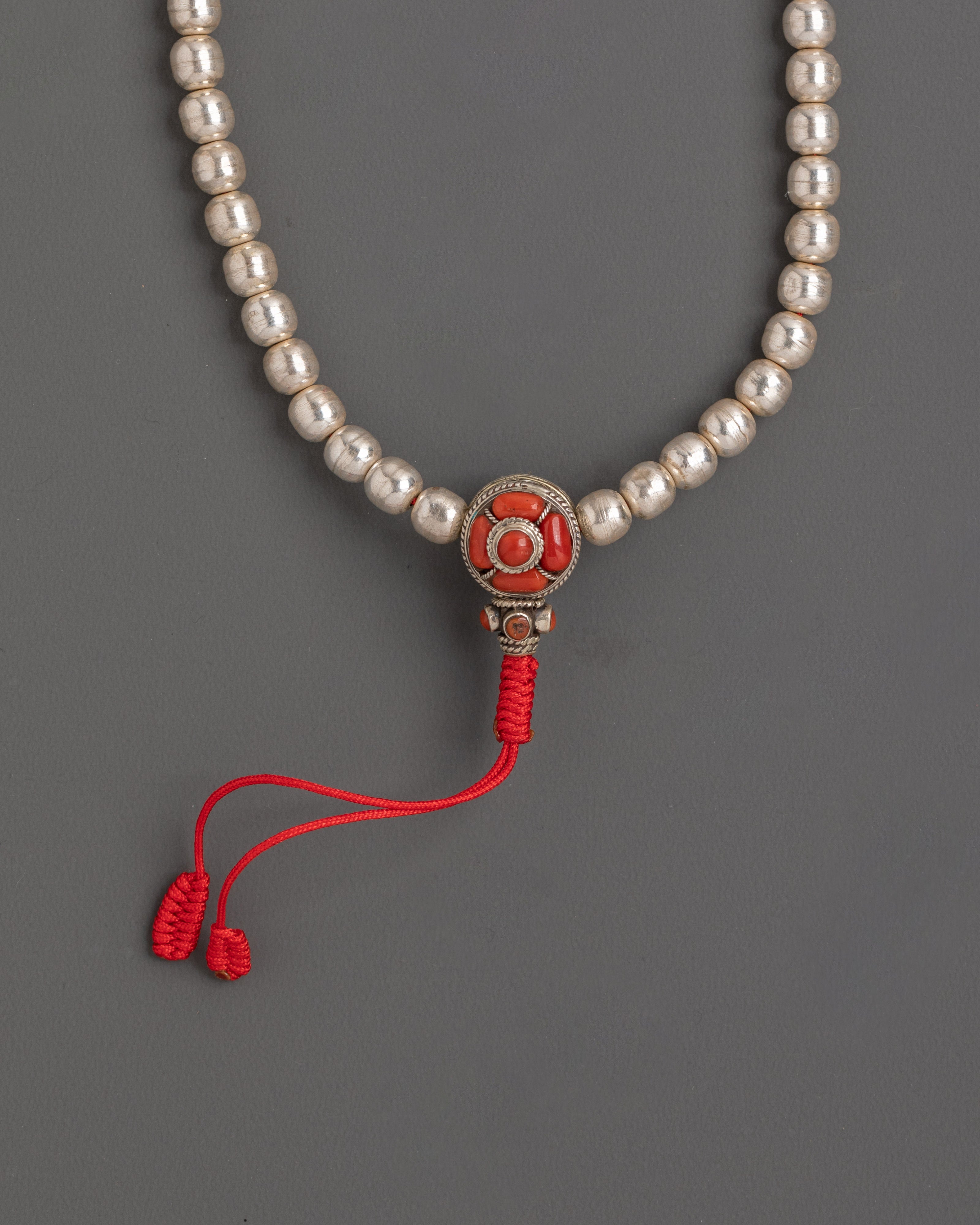 Silver Mala |  Meditation & Spiritual Practice
