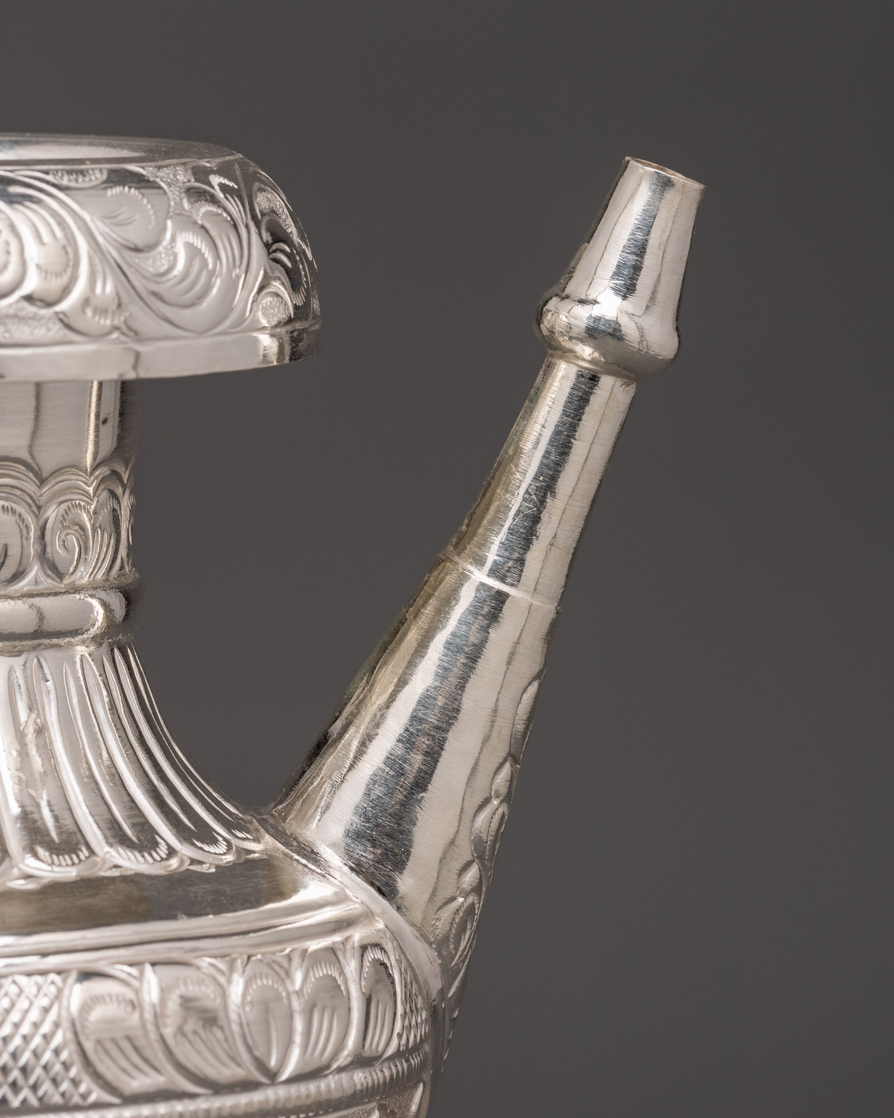 Karuwa Traditional Vessel | Water Offering Pure Silver Karuwa