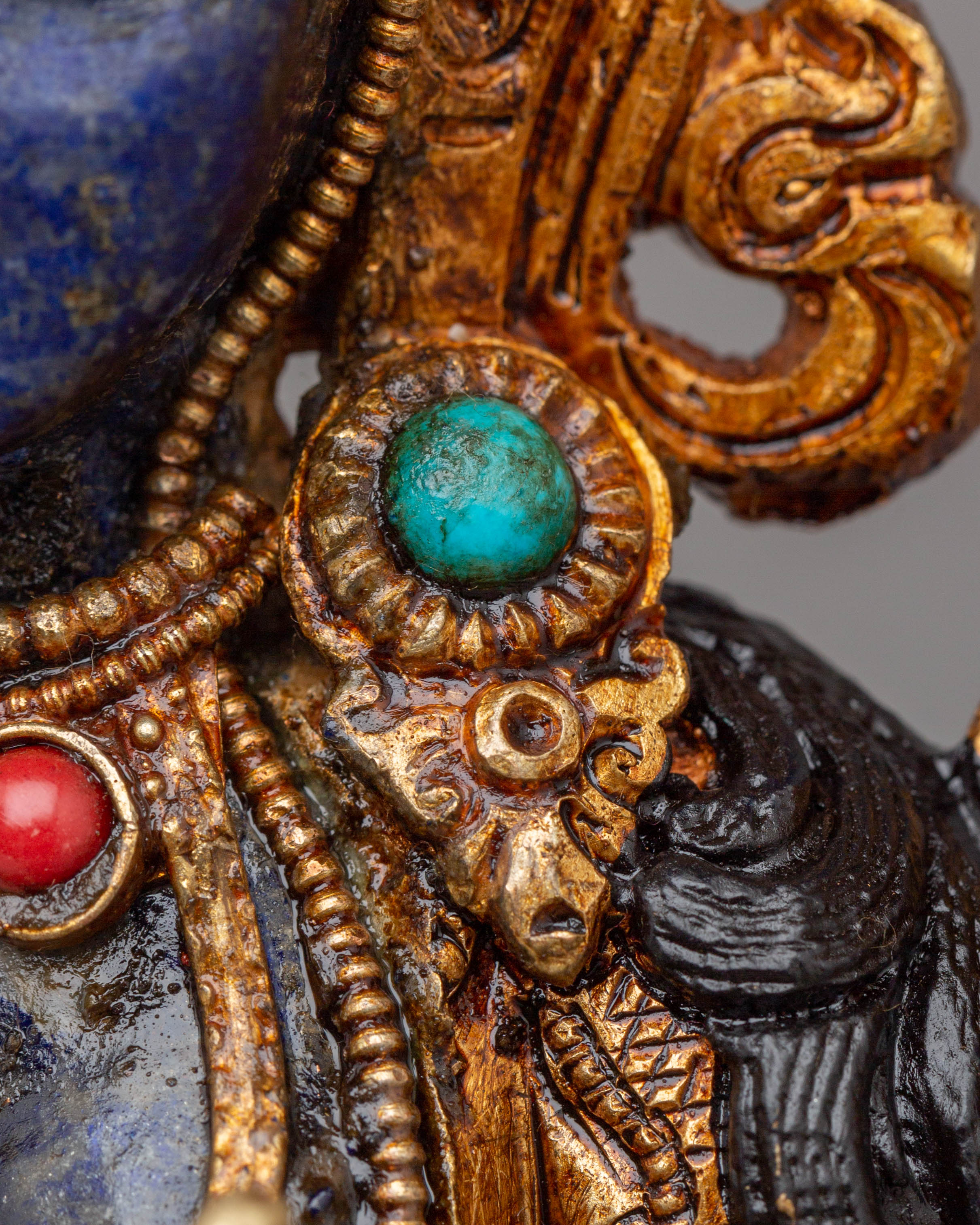 Green Tara Statue : Female Deity of Love and Compassion