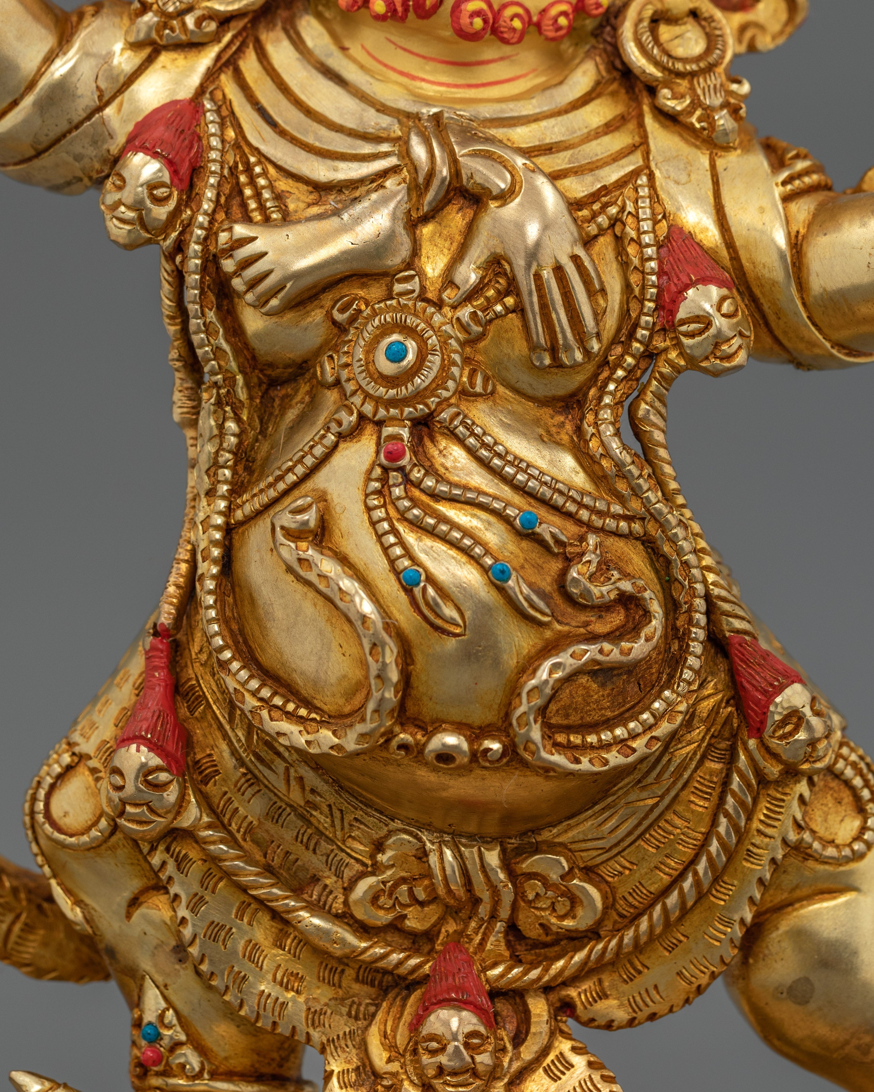 Protector Deity Guru Dragpo Statue | Wrathful manifestation of Padmasambhava