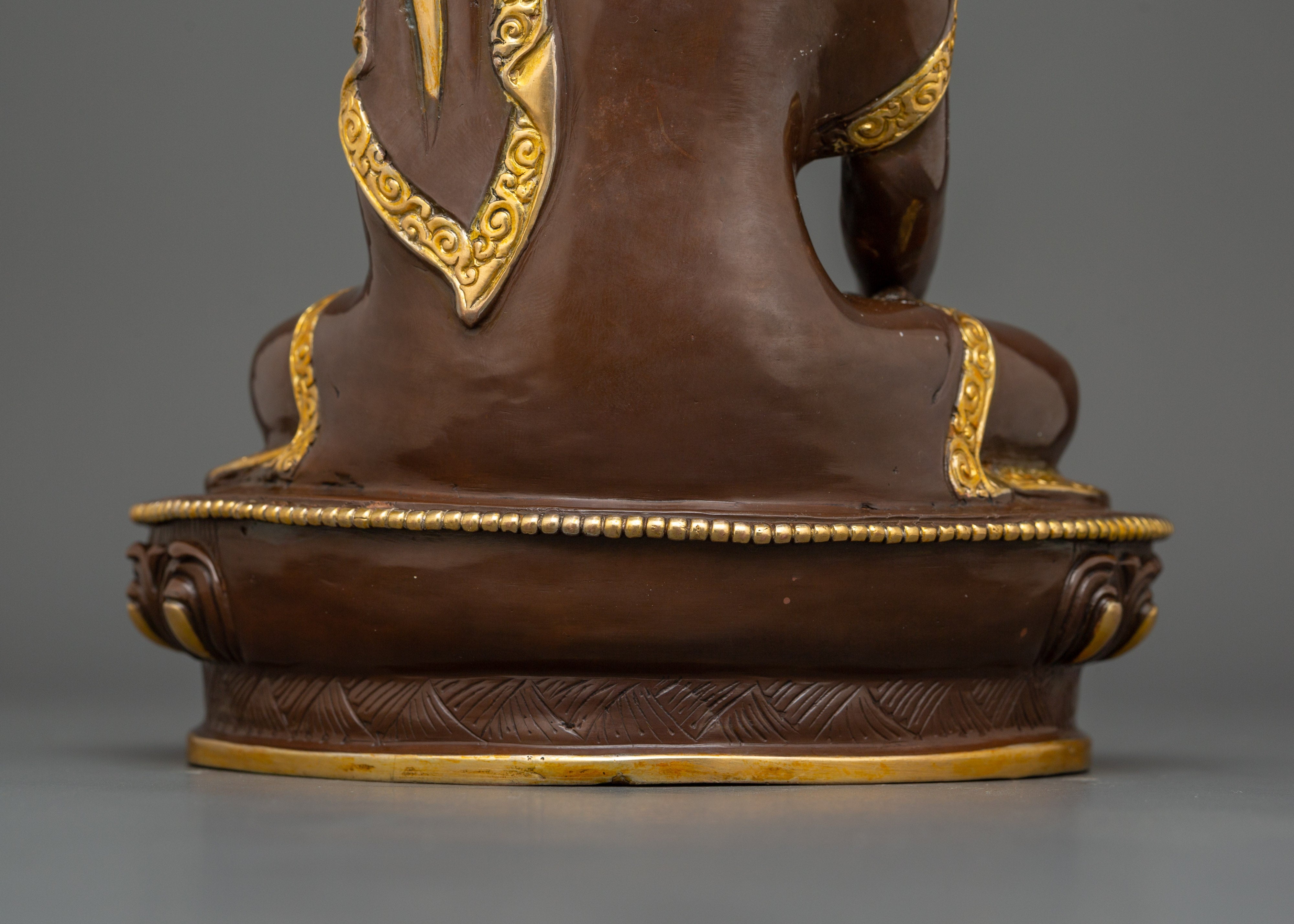 Shakyamuni Buddha Oxidized Copper Statue | The Enlightened One
