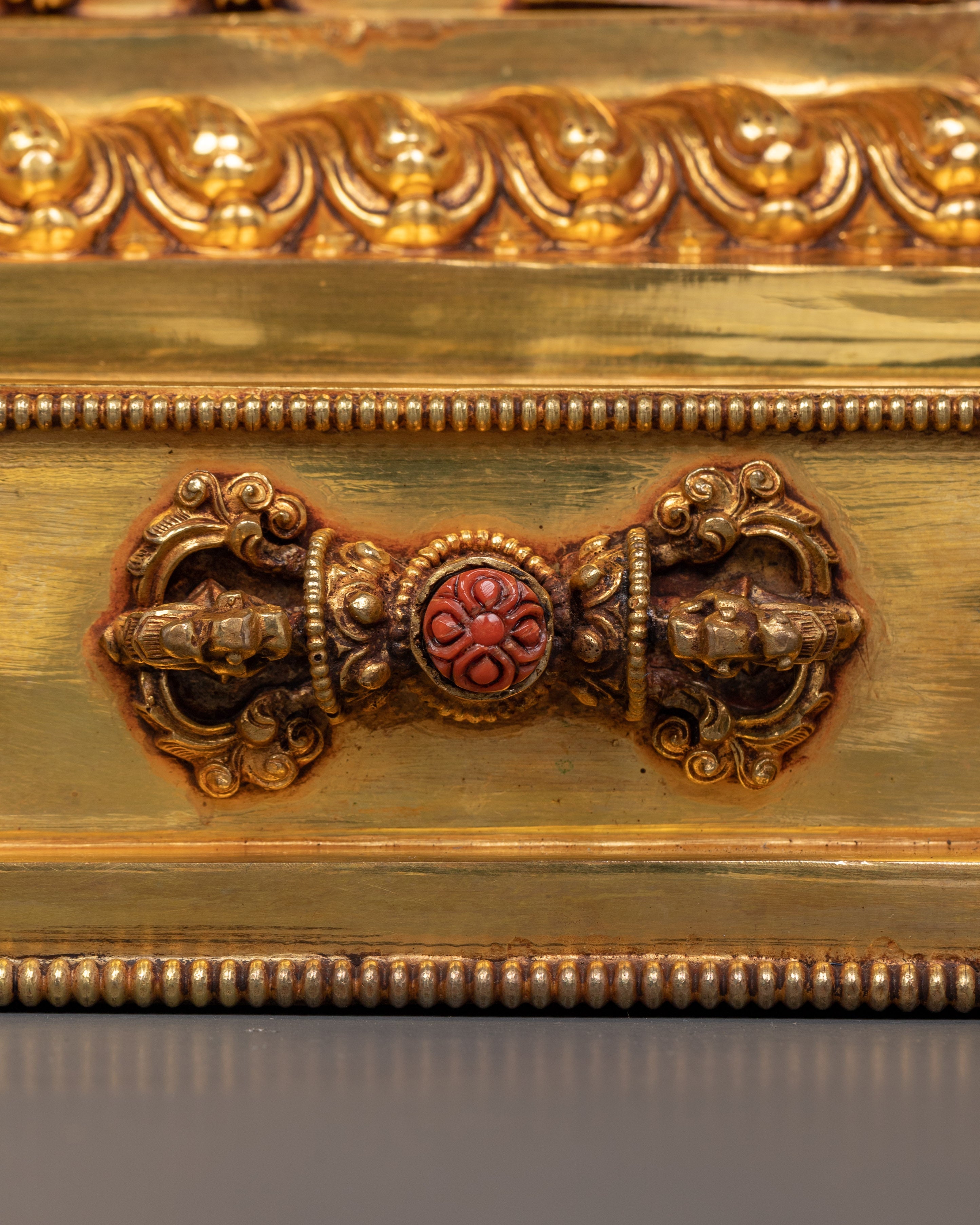 Stupa with Gold Plating | Sacred Meditation Symbol