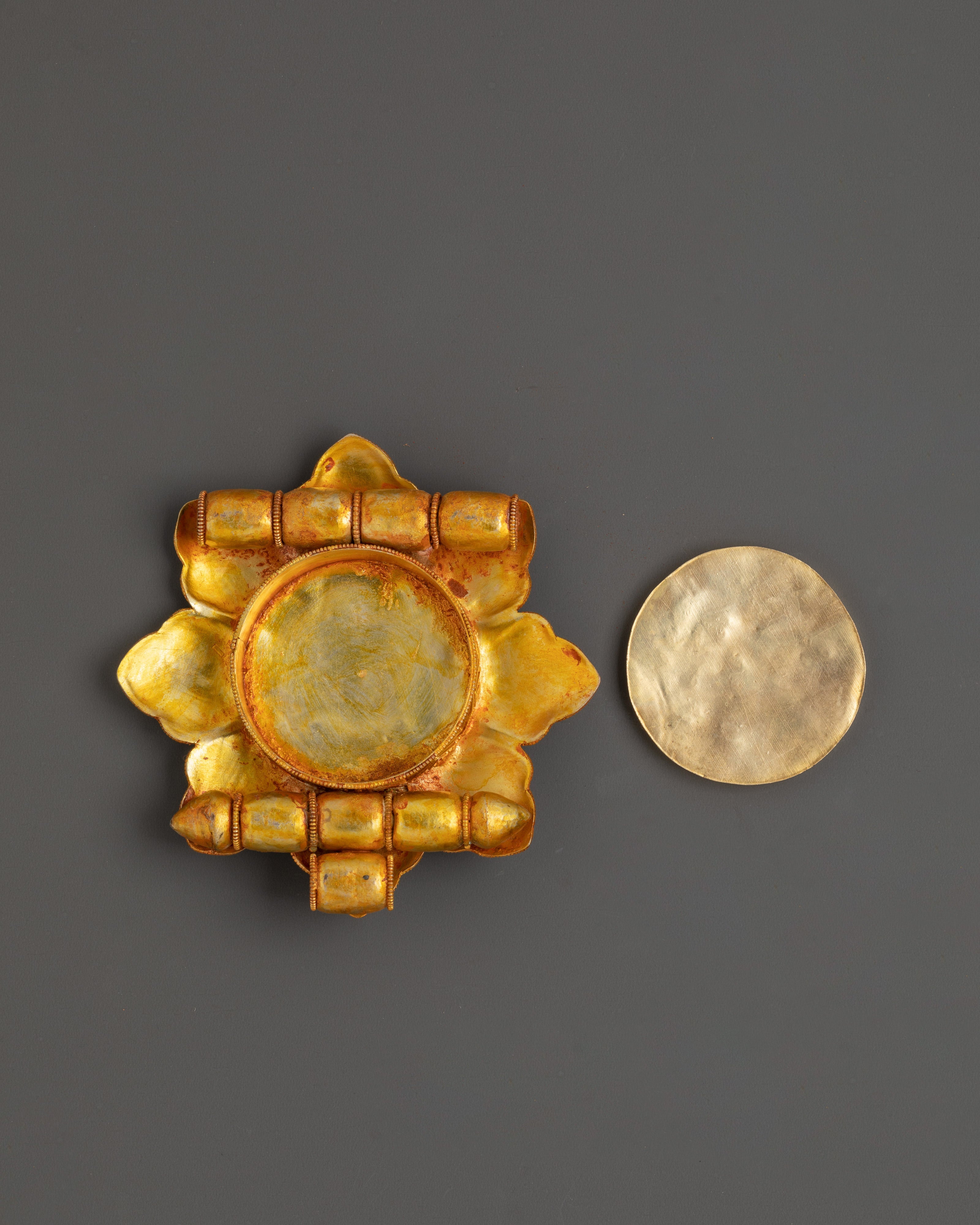 Handcrafted Tibetan Sacred Ghau Box Locket | Ghau Box for Protection and Blessings